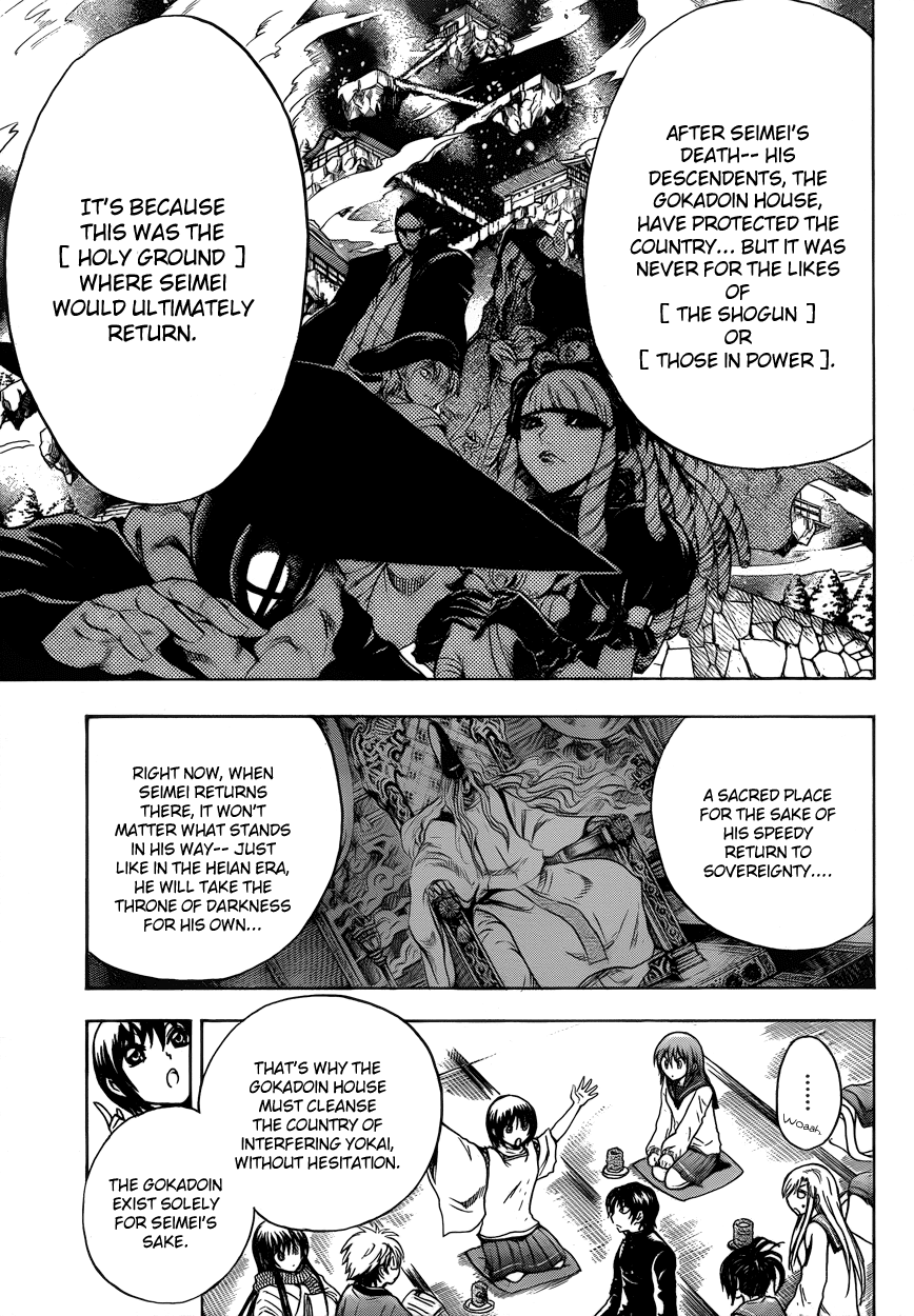 Nurarihyon no Mago Chapter 203 page 10 - Chapter 203: The Night Before The Assault