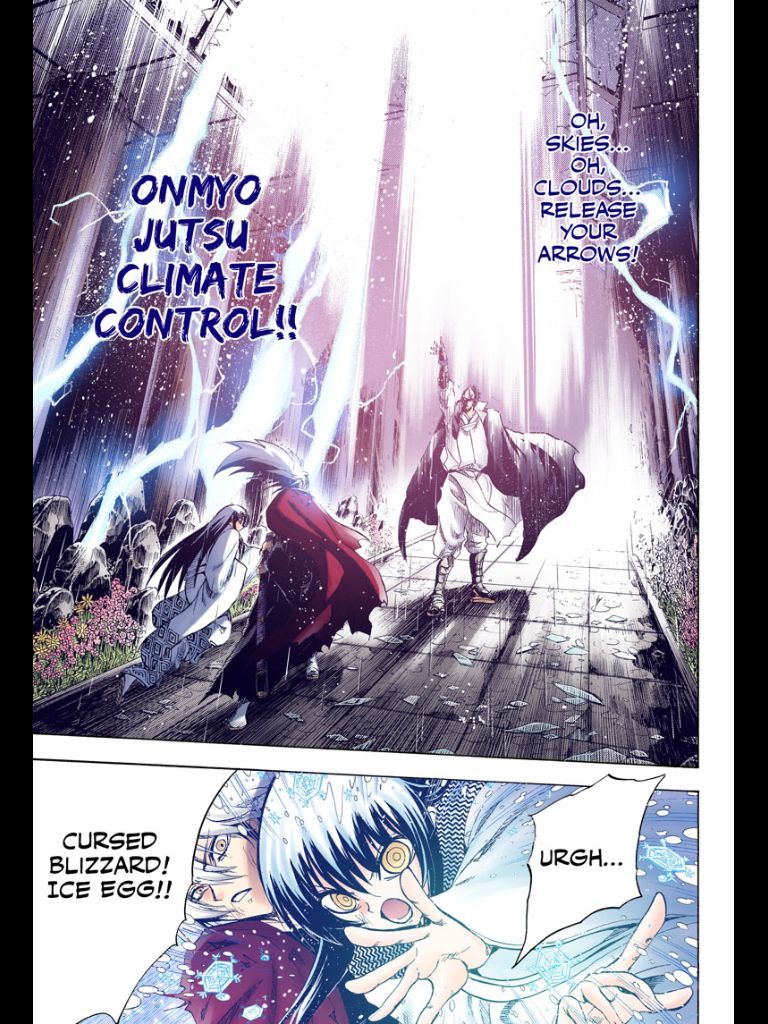 Nurarihyon no Mago Chapter 208 page 34 - Chapter 208: Aoi Spiral Castle the Final Battle Act 1