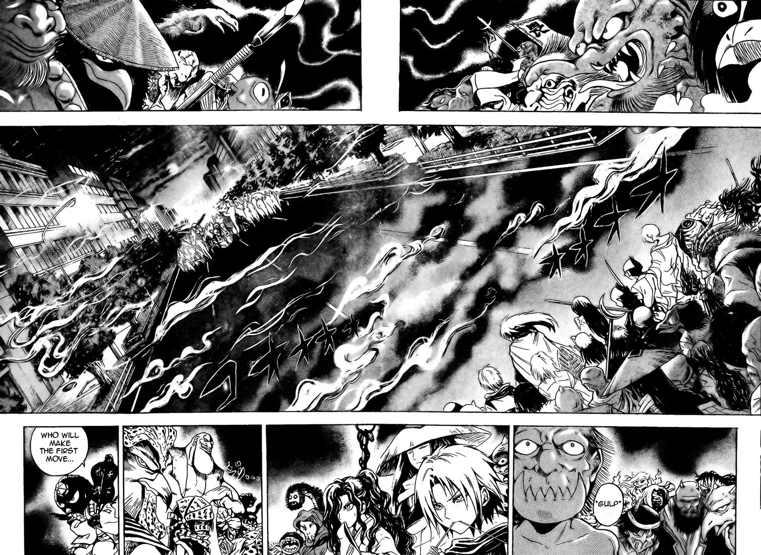 Nurarihyon no Mago Chapter 41 page 3 - Chapter 41: Hyakki Yakou vs. Hachijuuhakki Yakou