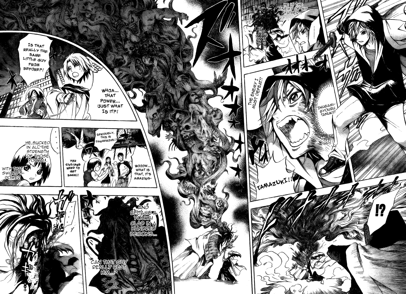Nurarihyon no Mago Chapter 46 page 3 - Chapter 46: Inugami Gyoubu Tanuki Tamazuki