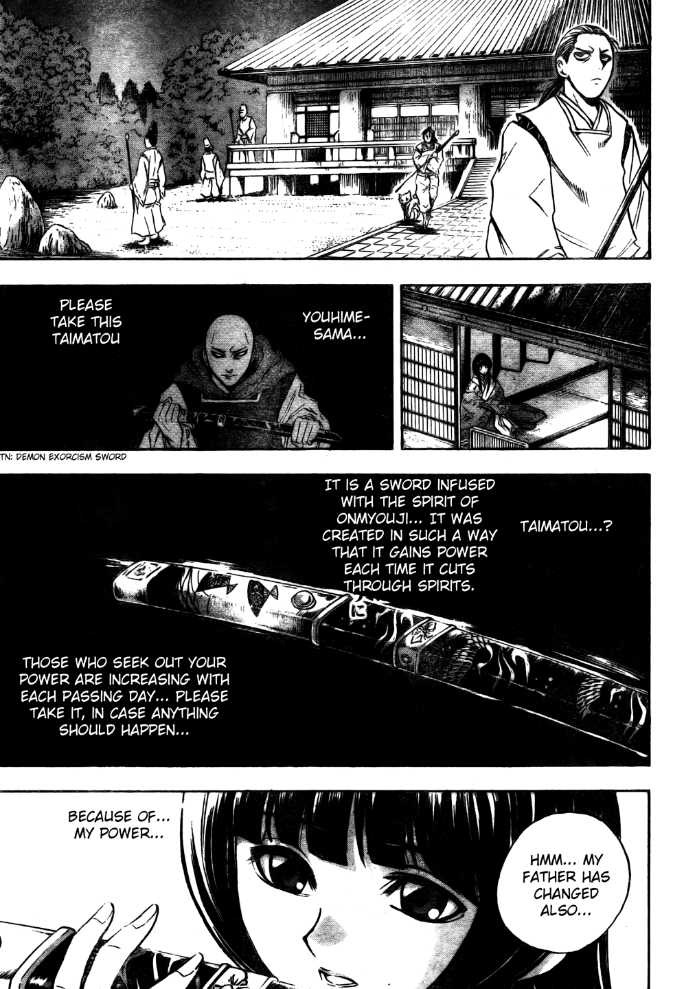 Nurarihyon no Mago Chapter 59 page 17 - Chapter 59: The Taima-tou and the Pipe Spirit Blade Nenekirimaru, Part 2