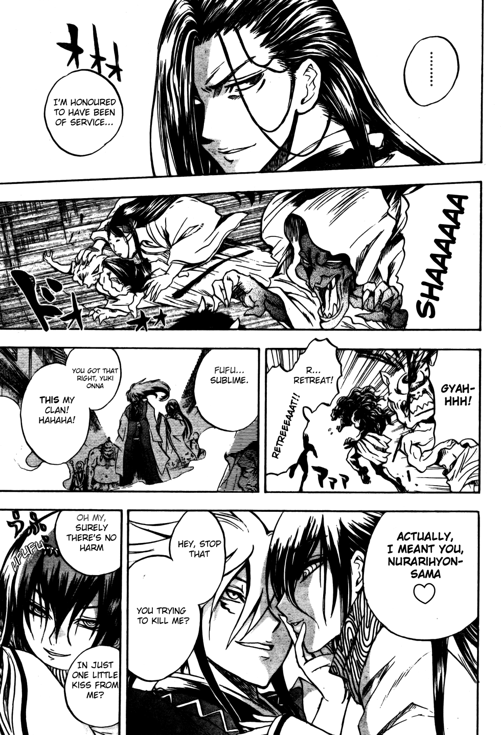 Nurarihyon no Mago Chapter 59 page 7 - Chapter 59: The Taima-tou and the Pipe Spirit Blade Nenekirimaru, Part 2