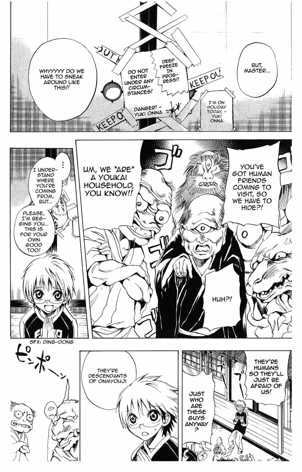 Nurarihyon no Mago Chapter 6 page 4 - Chapter 6: Rikuo's Home Is Explored