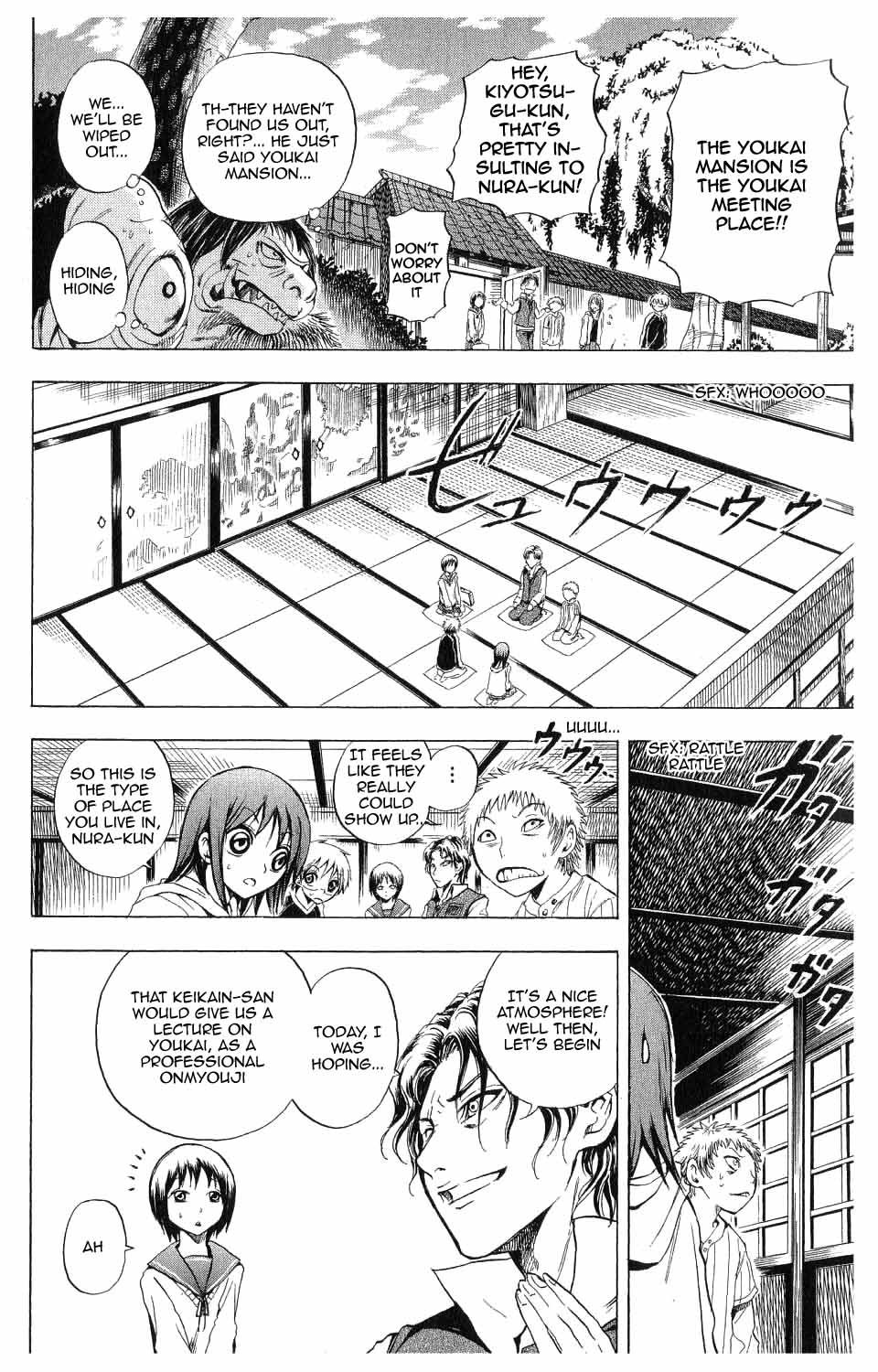 Nurarihyon no Mago Chapter 6 page 6 - Chapter 6: Rikuo's Home Is Explored