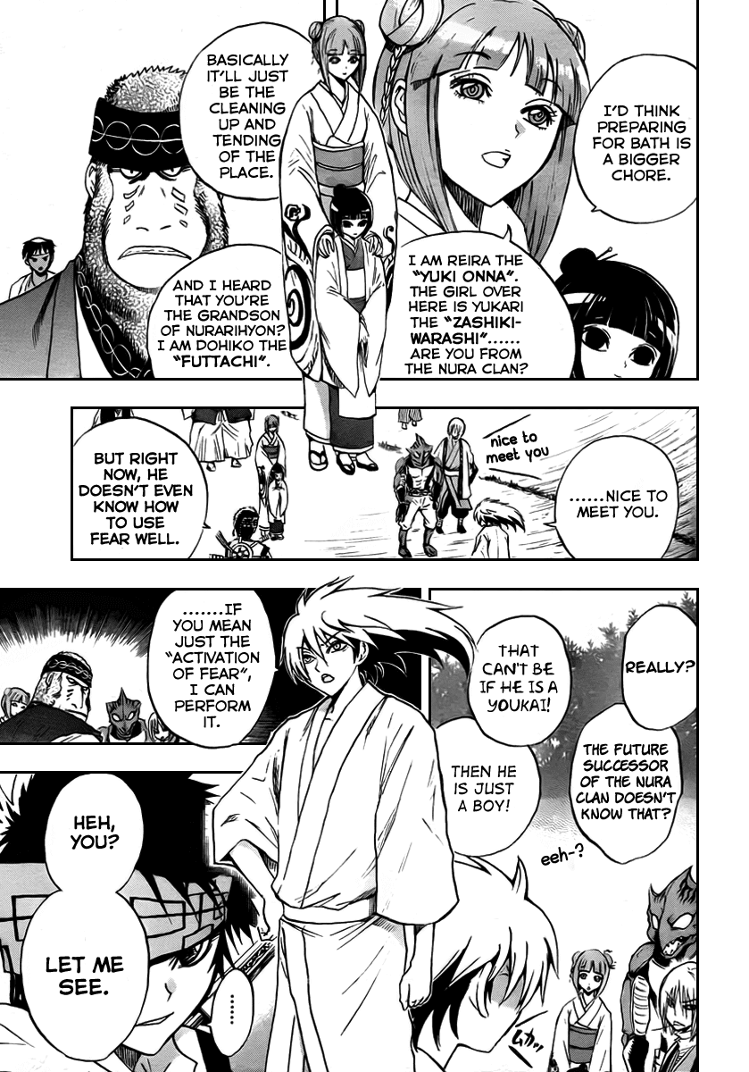 Nurarihyon no Mago Chapter 70 page 10 - Chapter 70: The Toono Story, Part 2 Kamaitachi