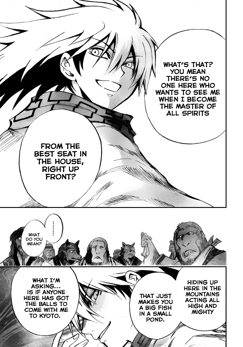 Nurarihyon no Mago Chapter 76 page 10 - Chapter 76: Leaving Toono!!