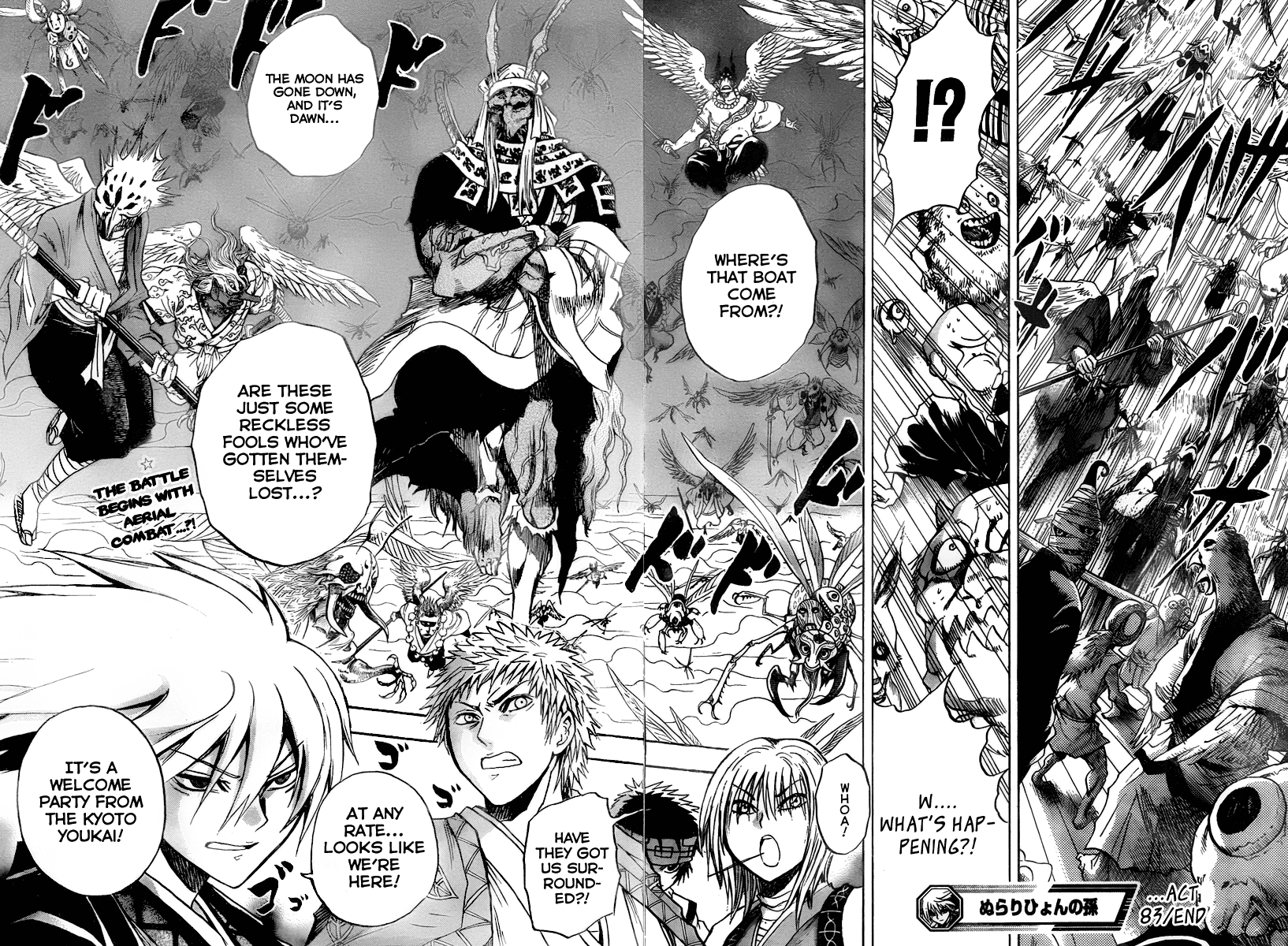 Nurarihyon no Mago Chapter 84 page 18 - Chapter 84: Sickle and Cat's Cradle