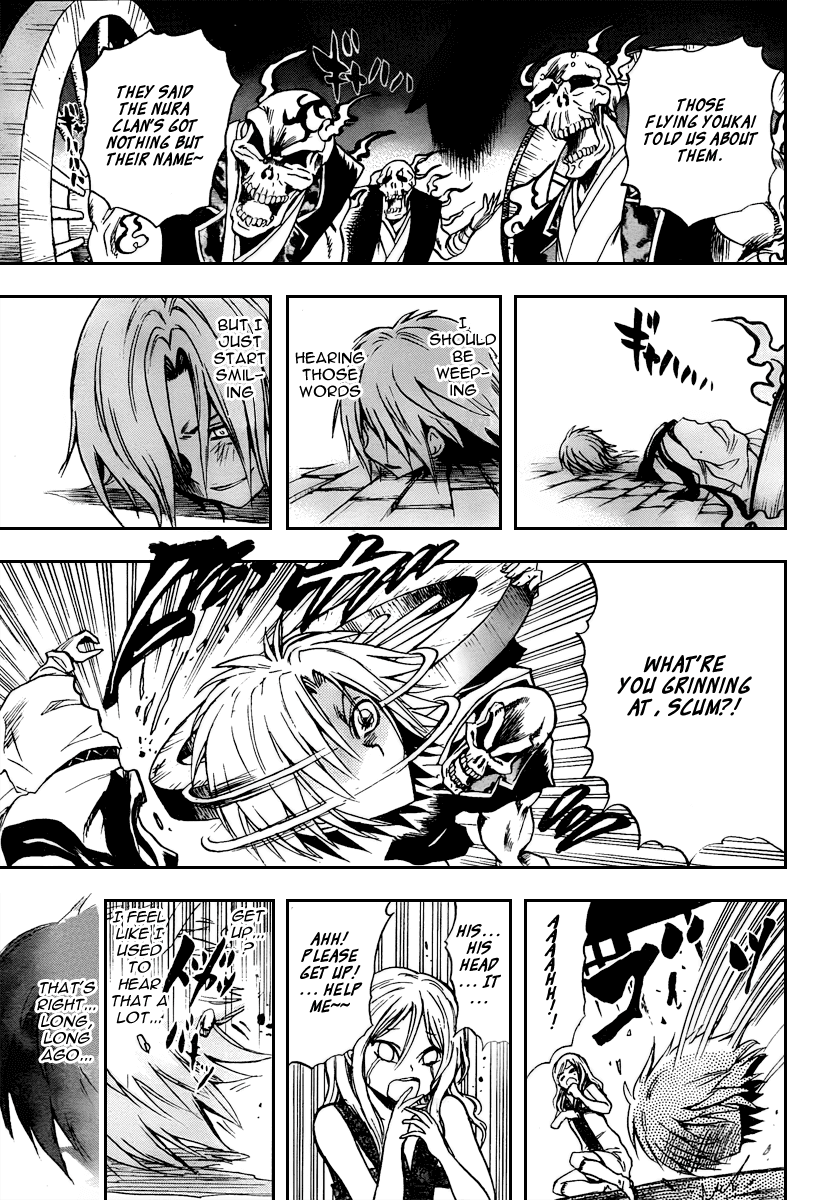 Nurarihyon no Mago Chapter 99 page 16 - Chapter 99: Sinking Into Darkness