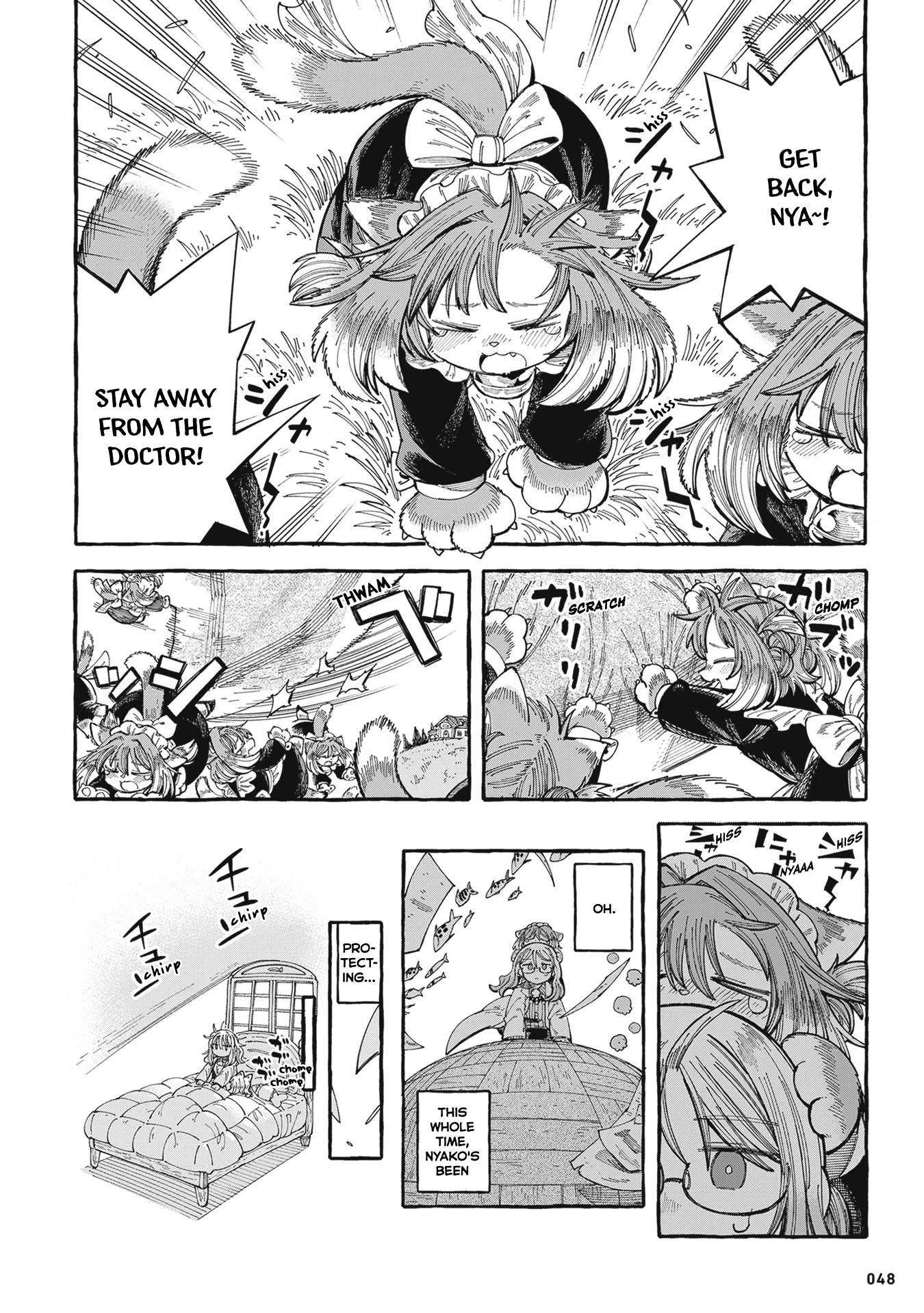 Nyako and Professor Chapter 10 page 6 - Chapter 10: Dreams, nya