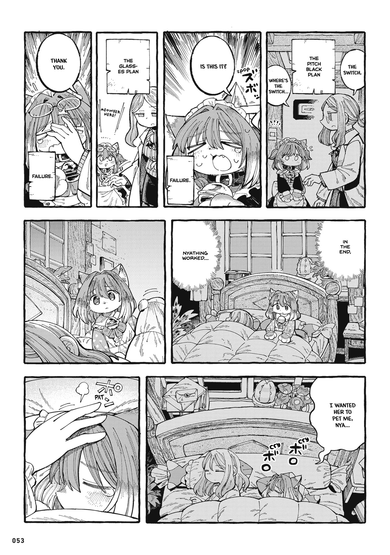Nyako and Professor Chapter 11 page 3 - Chapter 11: Good Girl, Nya