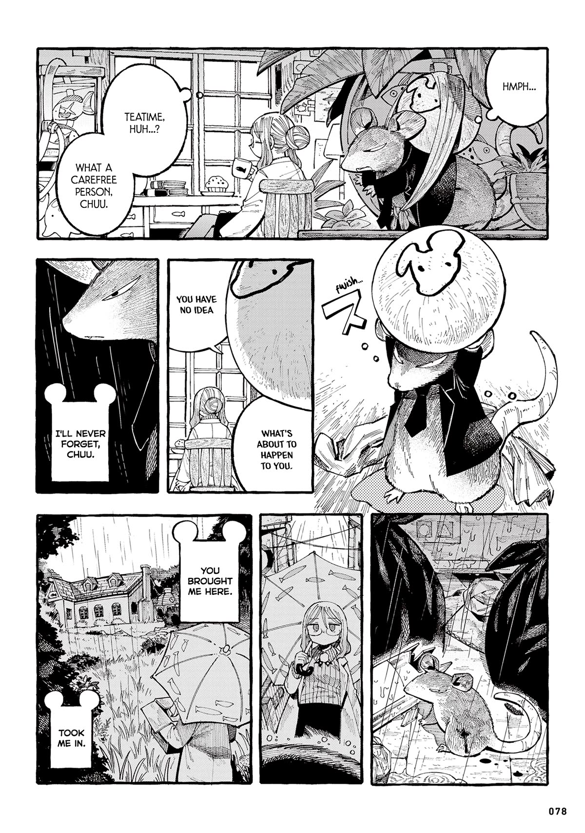 Nyako and Professor Chapter 16 page 2 - Chapter 16: "Chuu"