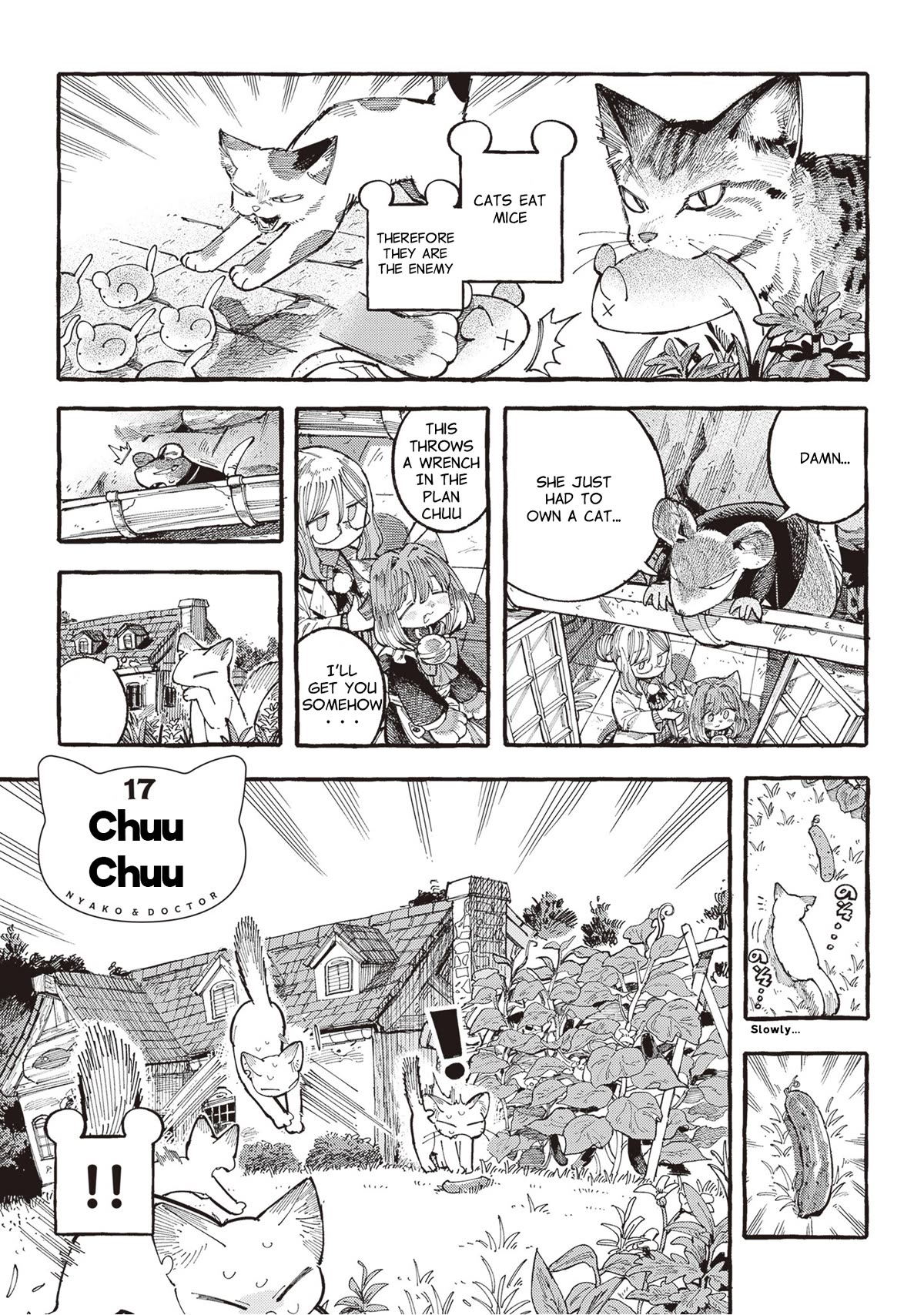 Nyako and Professor Chapter 17 page 1 - Chapter 17: Chuu Chuu
