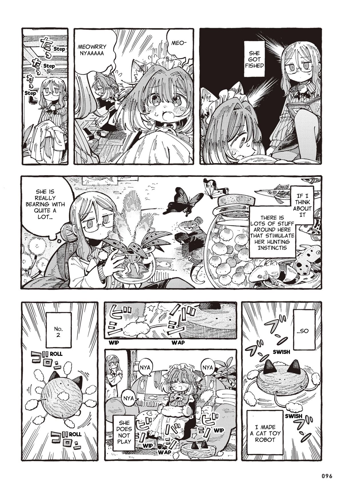 Nyako and Professor Chapter 18 page 2 - Chapter 18: Hunting Instincts Nyaa