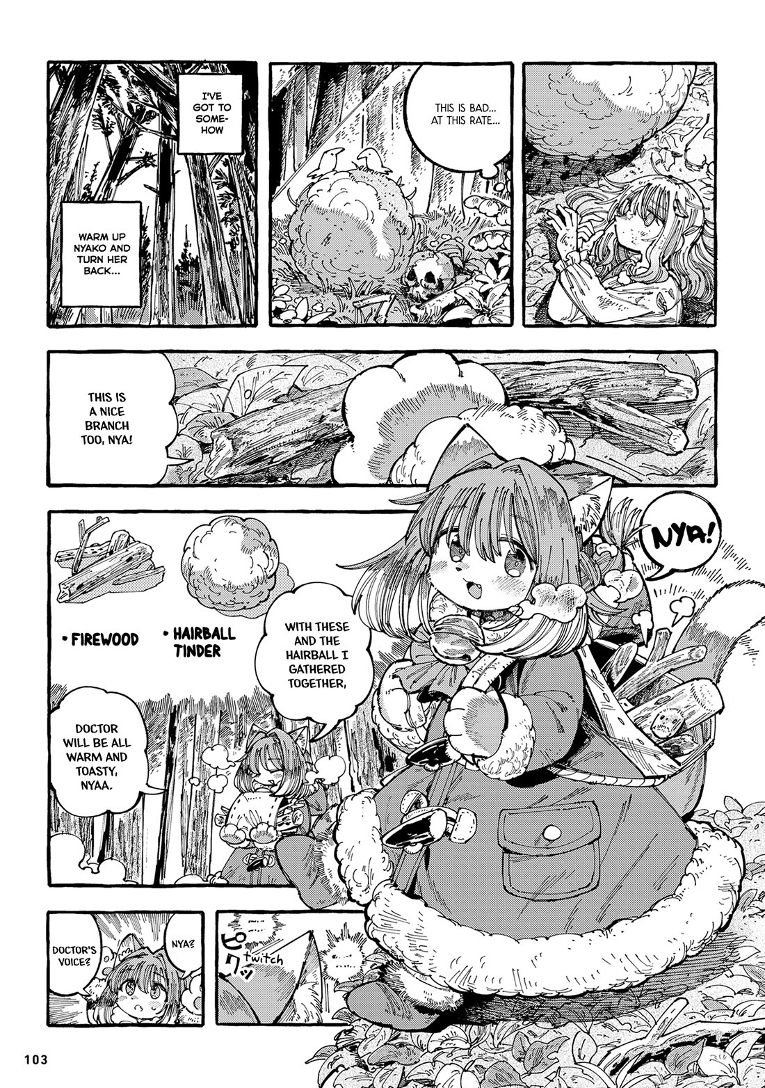 Nyako and Professor Chapter 19 page 5 - Chapter 19: Autumnal Chill, Nya