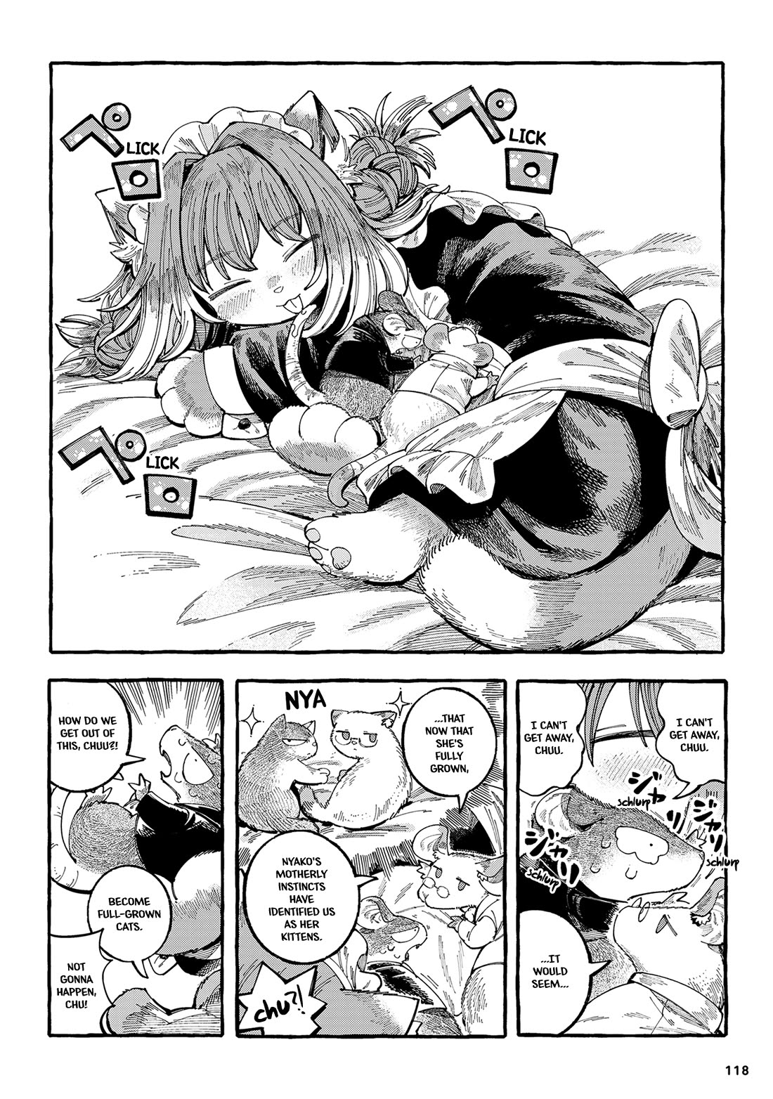 Nyako and Professor Chapter 20 page 12 - Chapter 20: Doctor and Chuko, Nya