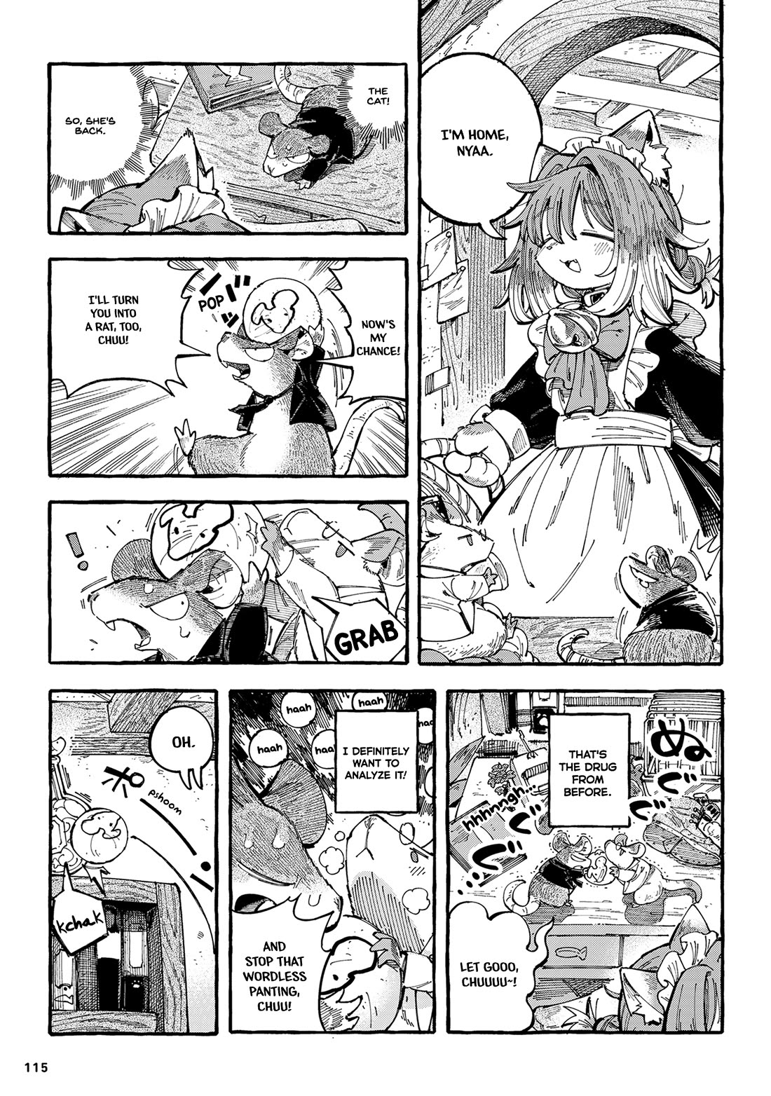 Nyako and Professor Chapter 20 page 9 - Chapter 20: Doctor and Chuko, Nya