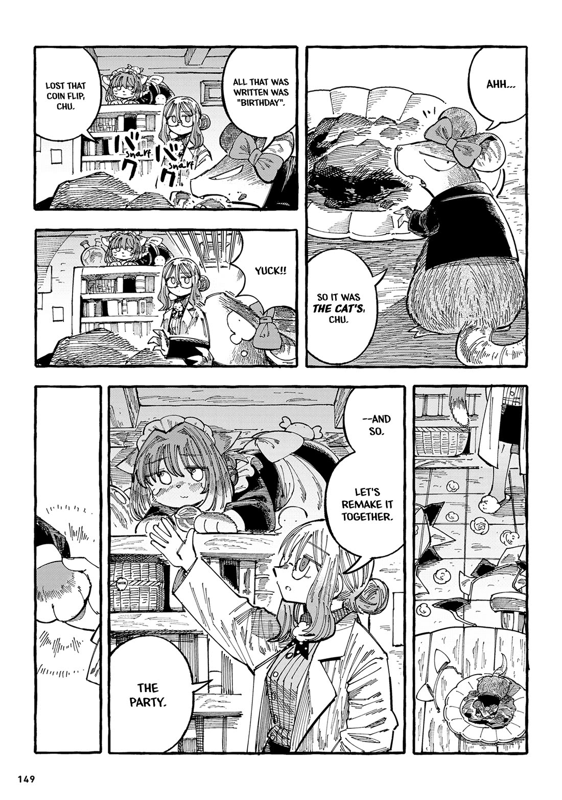 Nyako and Professor Chapter 23 page 13 - Chapter 23: Birthday, Nya