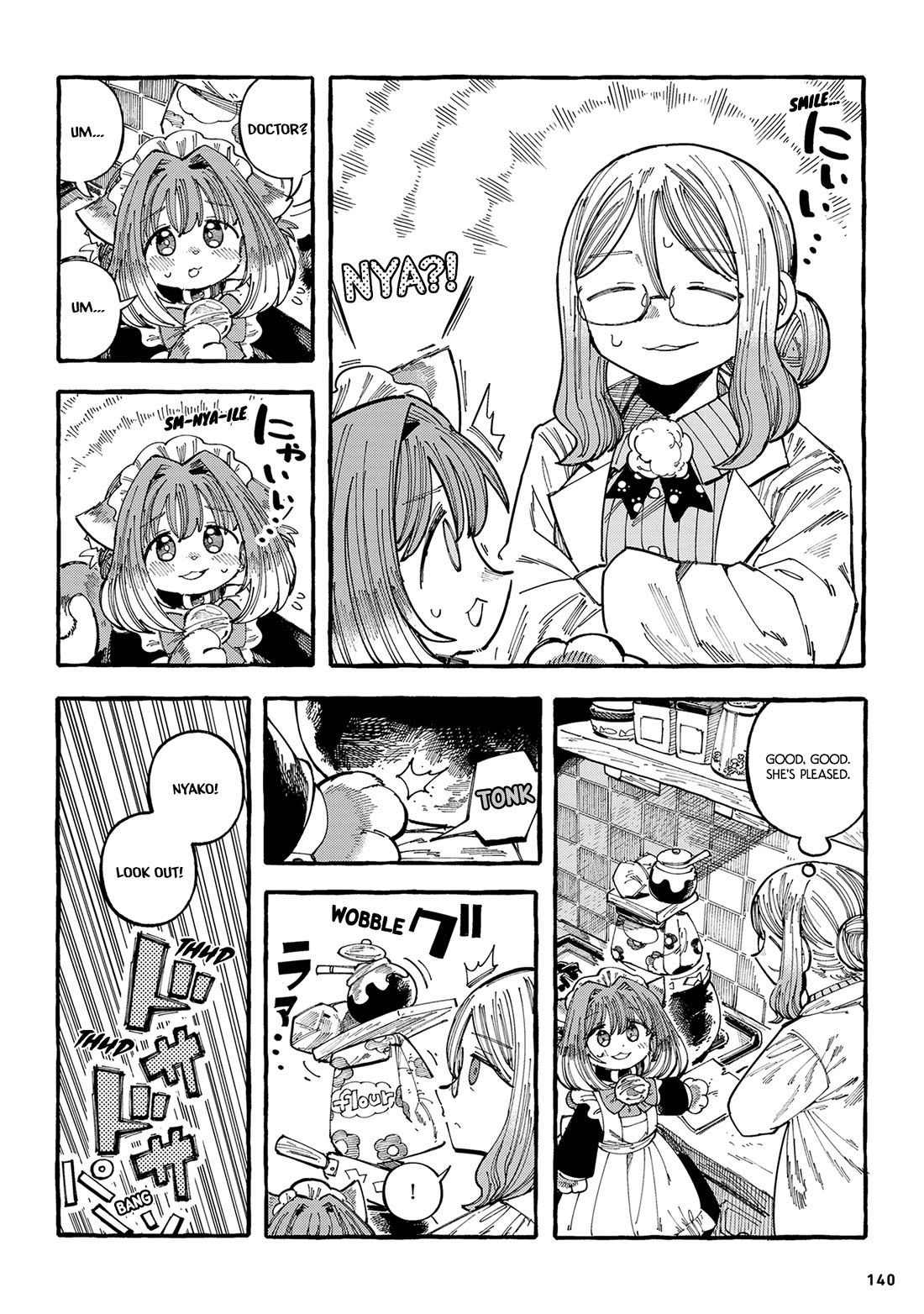 Nyako and Professor Chapter 23 page 4 - Chapter 23: Birthday, Nya