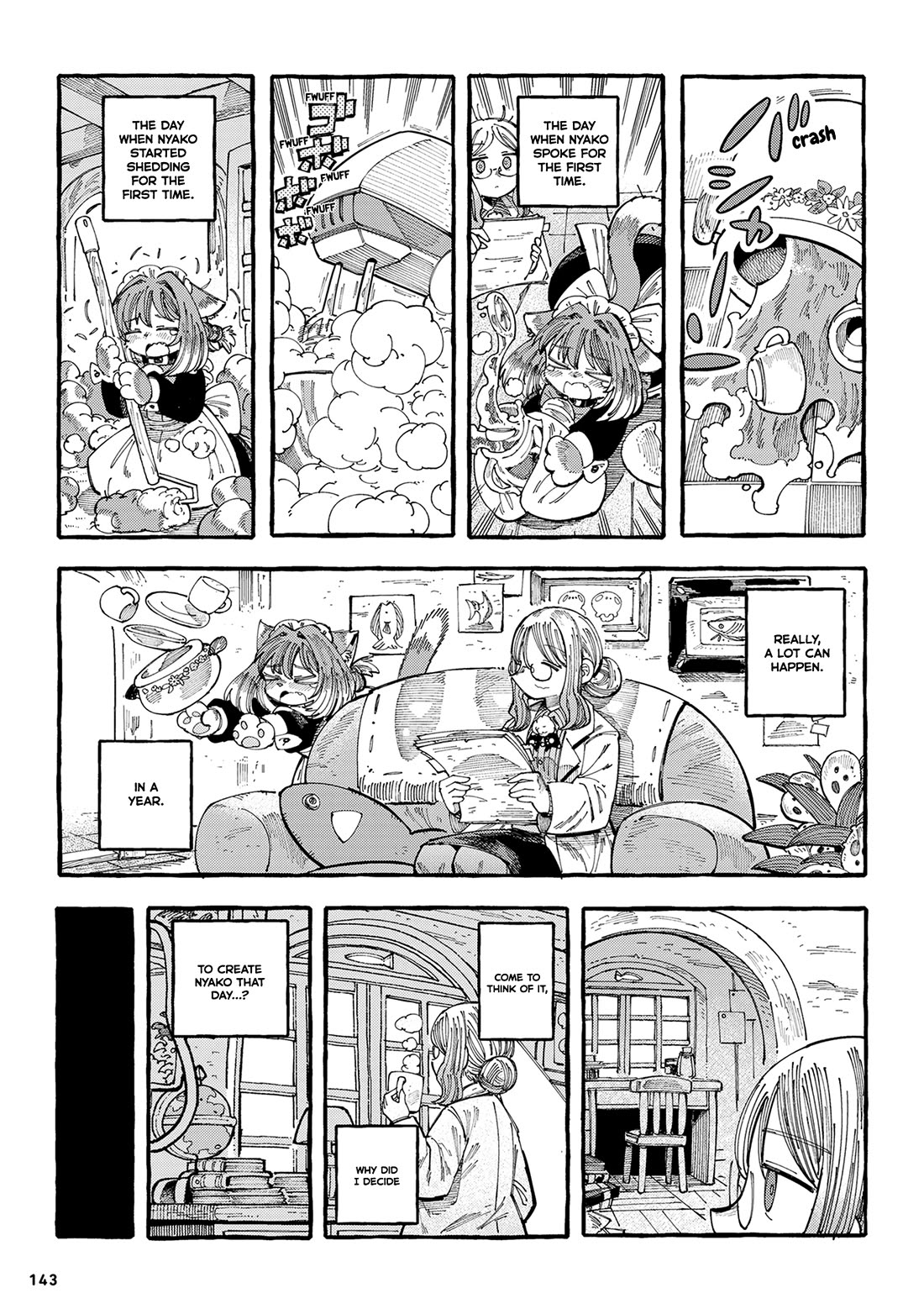 Nyako and Professor Chapter 23 page 7 - Chapter 23: Birthday, Nya