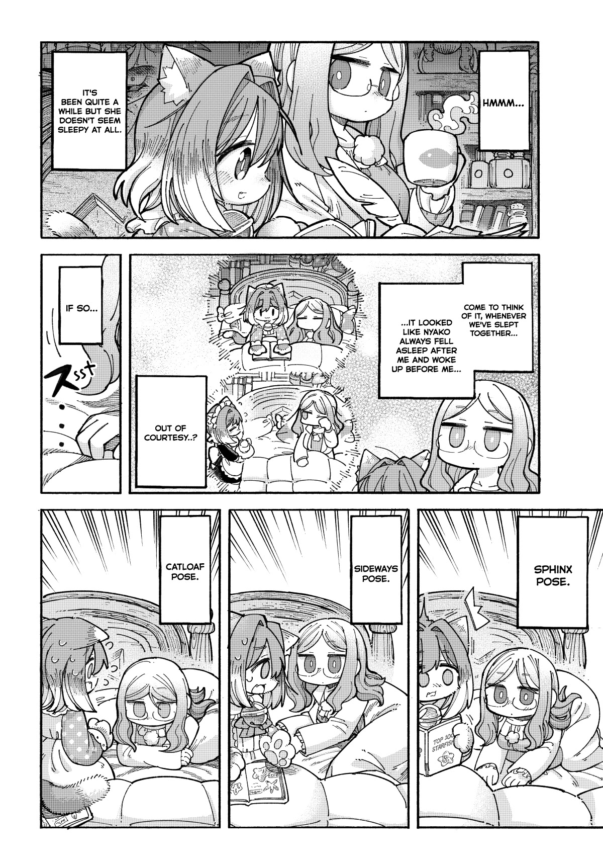 Nyako and Professor Chapter 3 page 2 - Chapter 3: Embarassing Sleeping Position