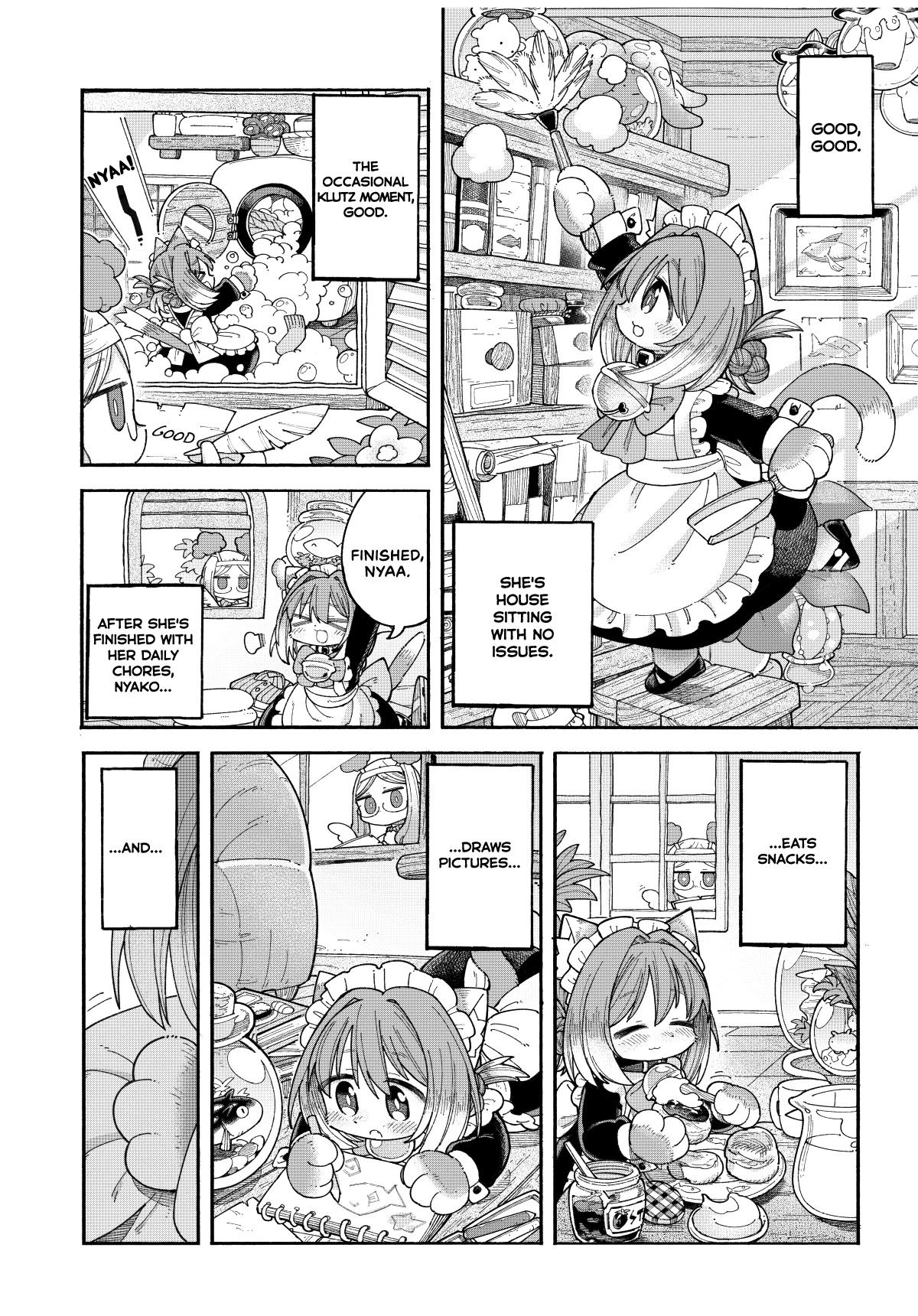Nyako and Professor Chapter 4 page 2 - Chapter 4: Embarassing House Sitting