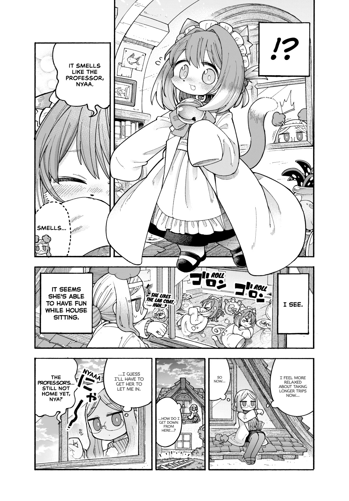 Nyako and Professor Chapter 4 page 3 - Chapter 4: Embarassing House Sitting