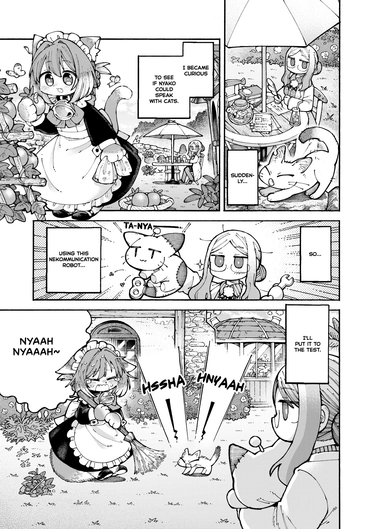 Nyako and Professor Chapter 5 page 2 - Chapter 5: Embarassing Nuzzling