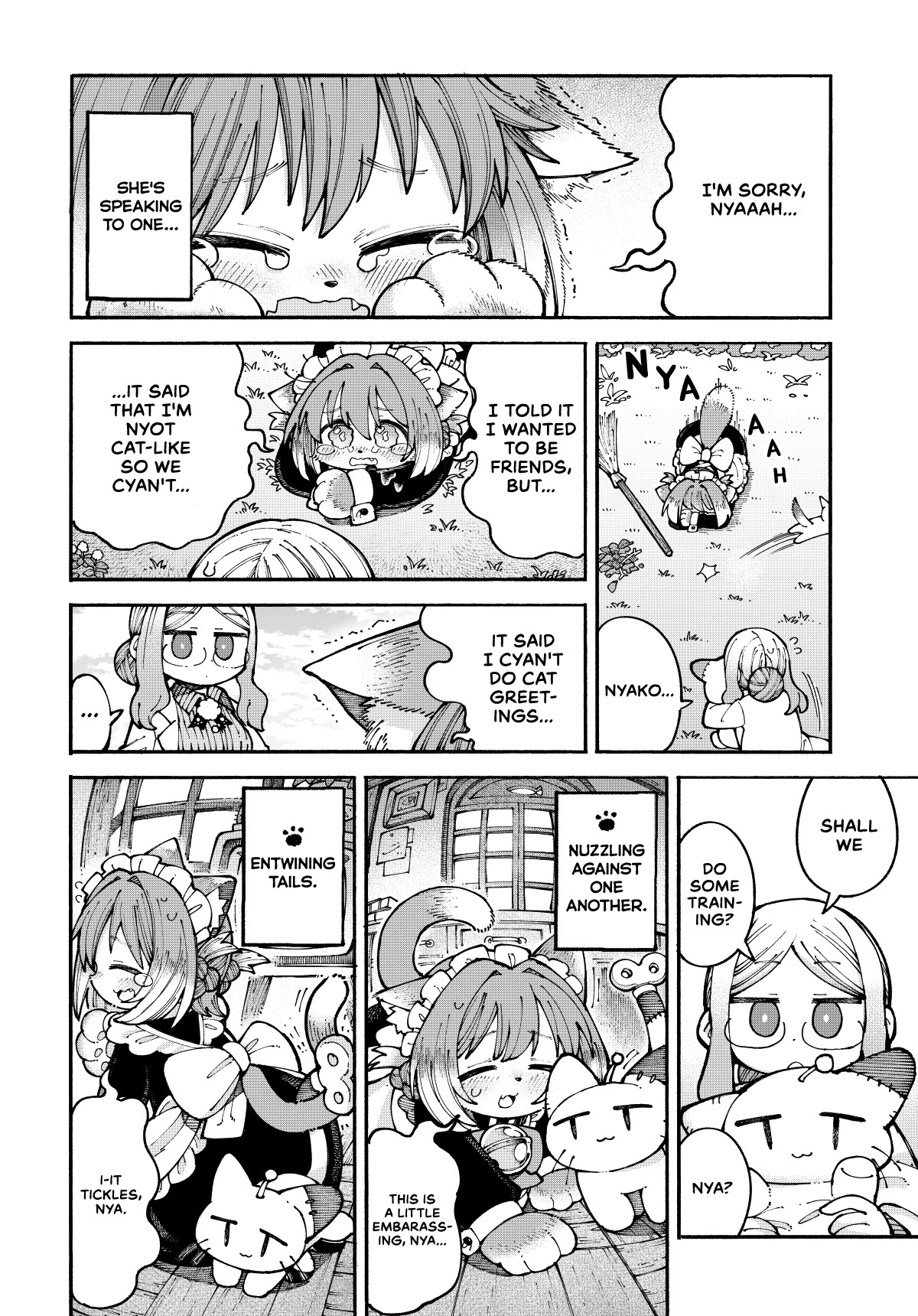 Nyako and Professor Chapter 5 page 3 - Chapter 5: Embarassing Nuzzling