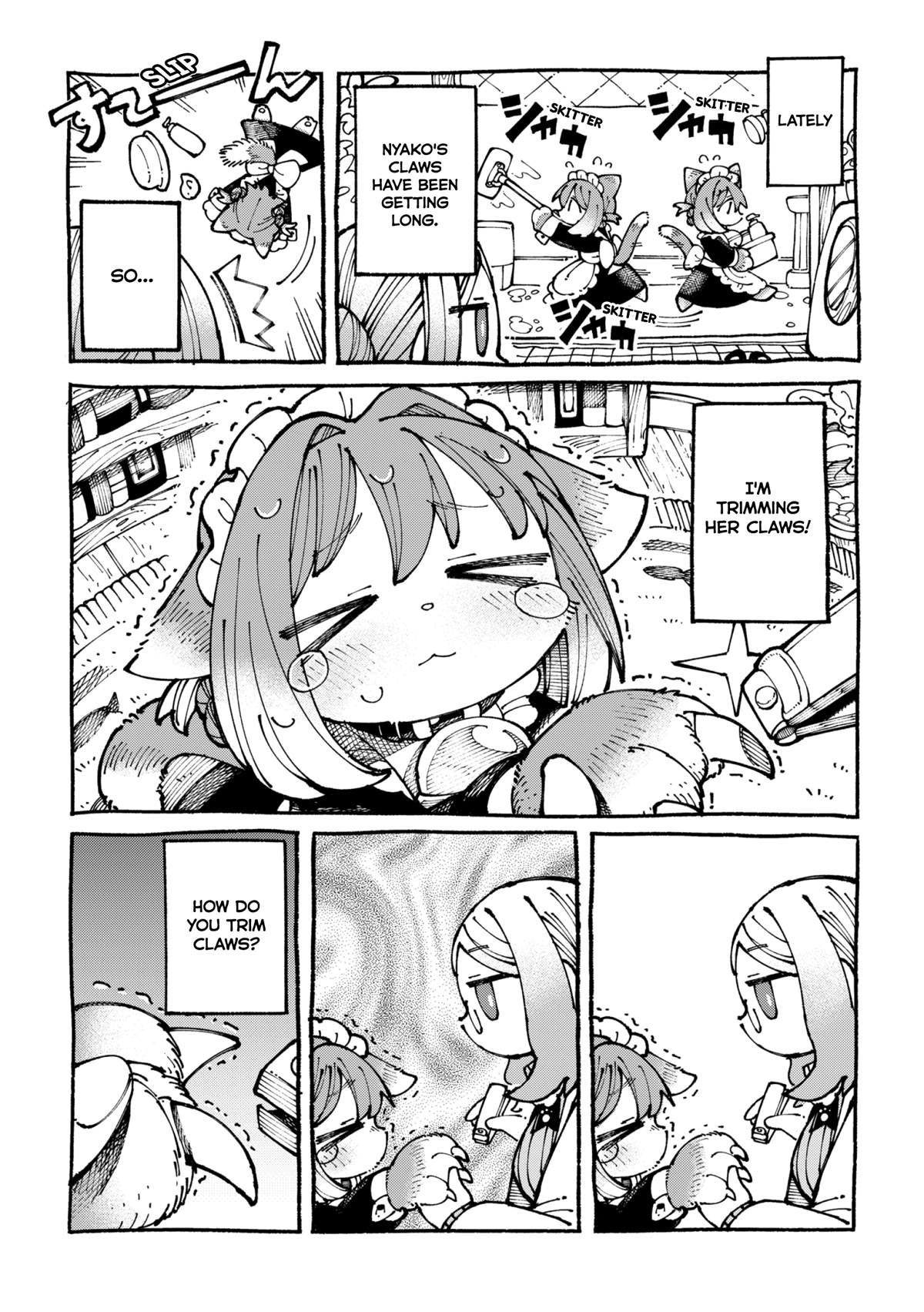 Nyako and Professor Chapter 6.5 page 1 - Chapter 6.5: Extra Chapter