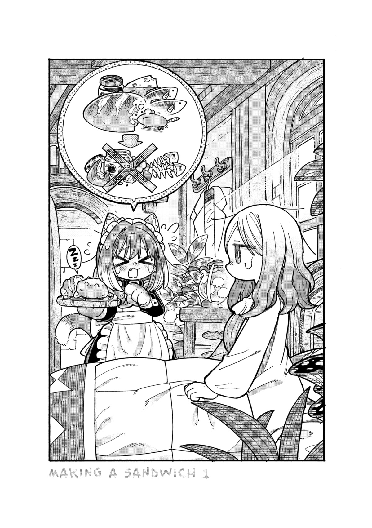 Nyako and Professor Chapter 6.9 page 3 - Chapter 6.9: Extra Stuff + Cover Story