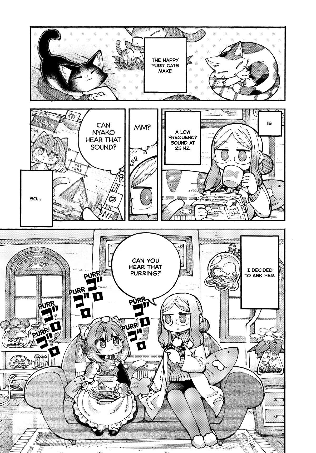 Nyako and Professor Chapter 6 page 2 - Chapter 6: Embarassing Purring