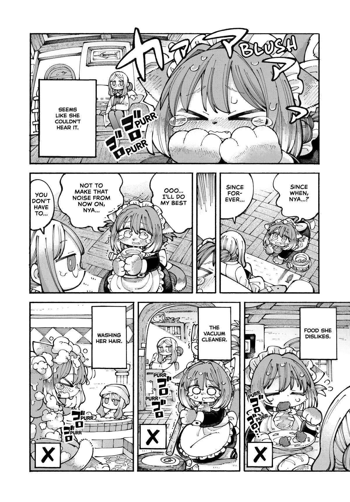 Nyako and Professor Chapter 6 page 3 - Chapter 6: Embarassing Purring