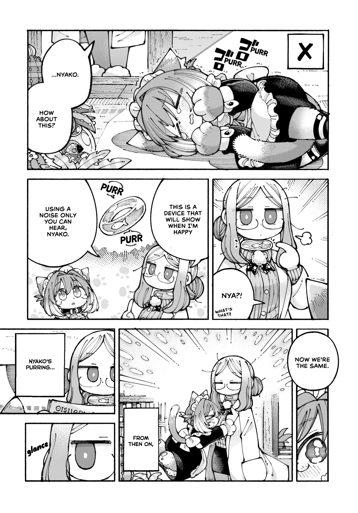 Nyako and Professor Chapter 6 page 4 - Chapter 6: Embarassing Purring