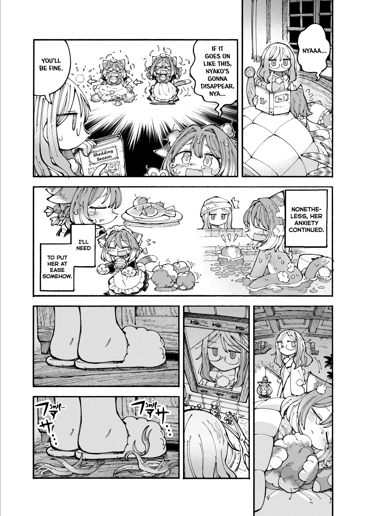 Nyako and Professor Chapter 8 page 2 - Chapter 8: Hairballs