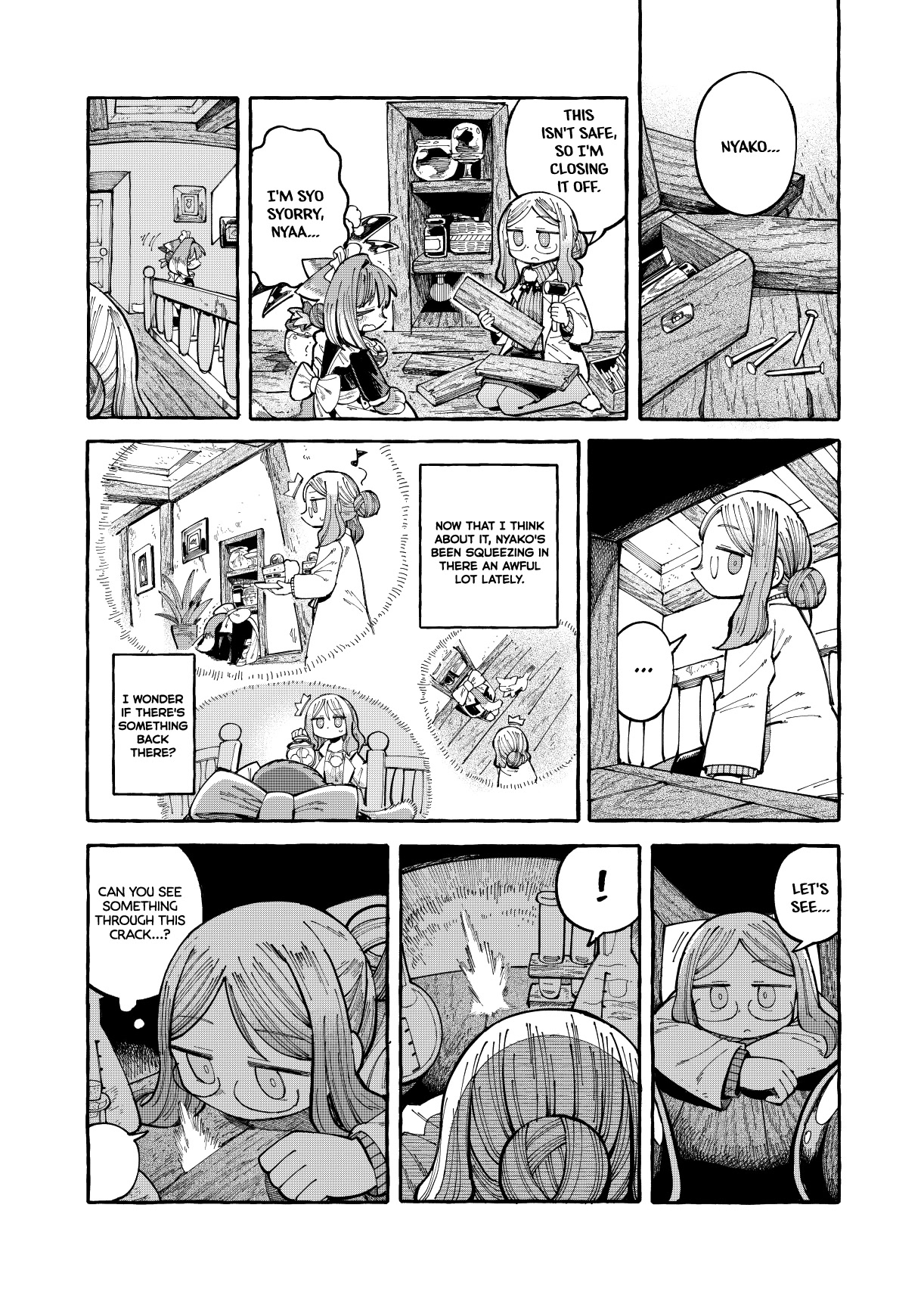 Nyako and Professor Chapter 9 page 2 - Chapter 9: A Crack
