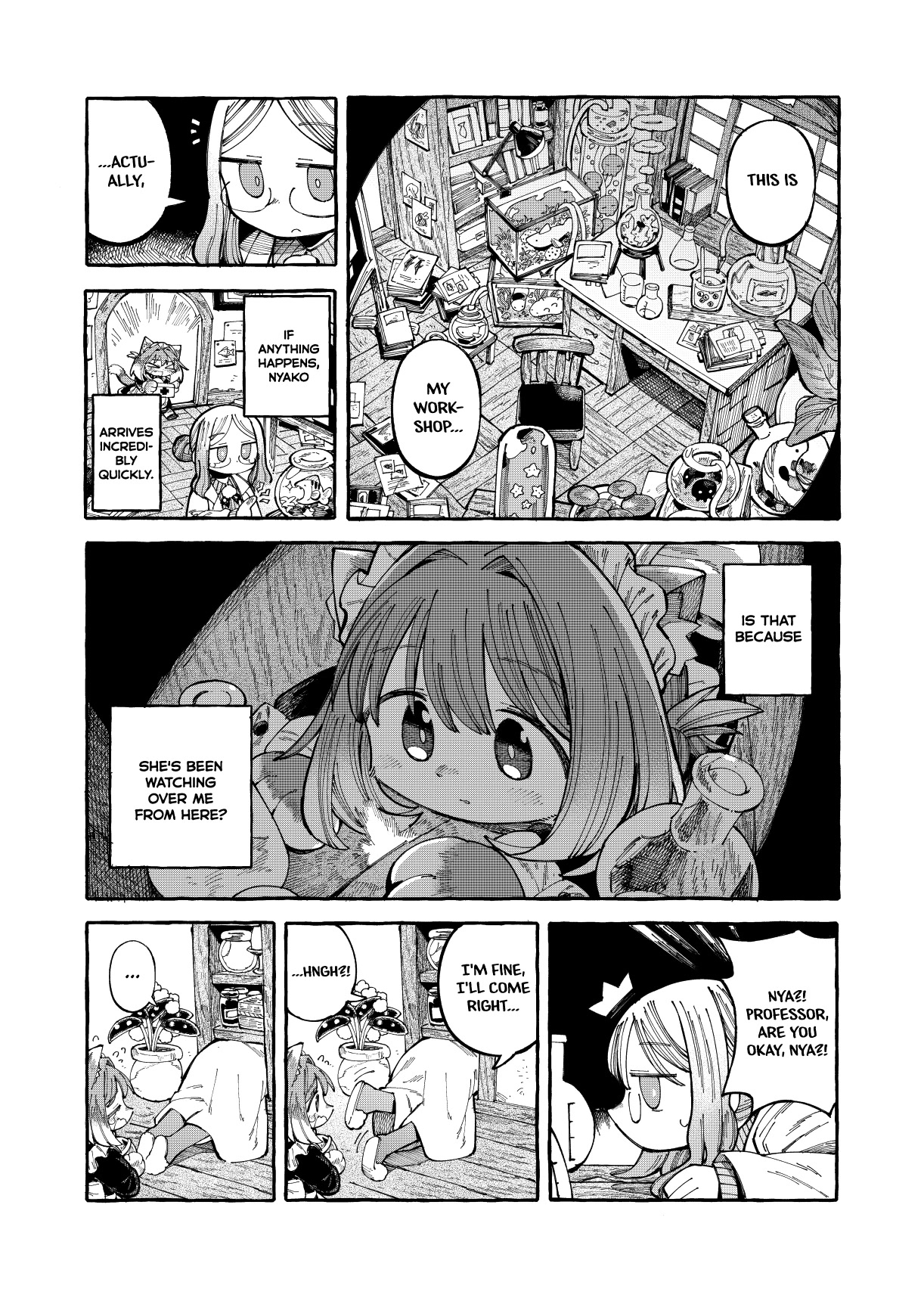 Nyako and Professor Chapter 9 page 3 - Chapter 9: A Crack