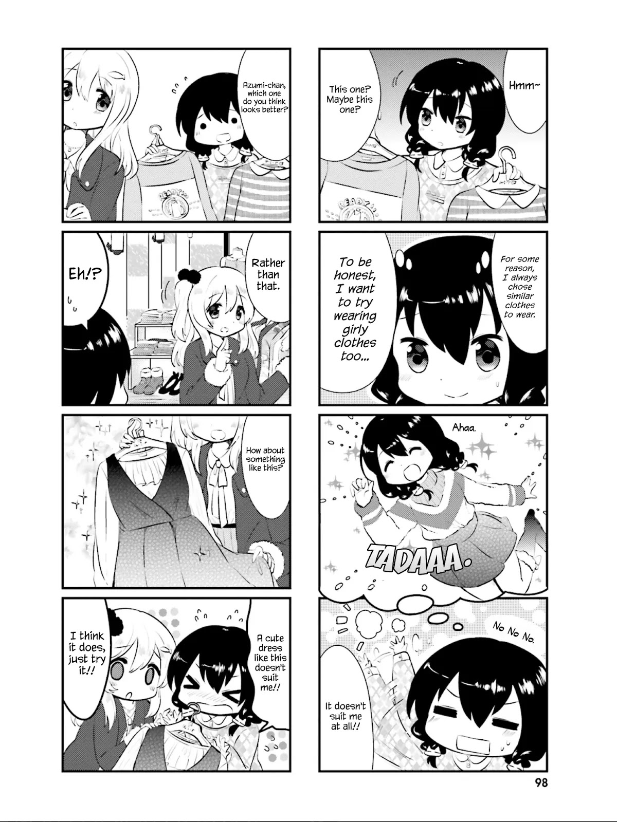 Nyanko Days Chapter 10 page 5 - Chapter 10: 2 Girls + 1 Cat Shopping