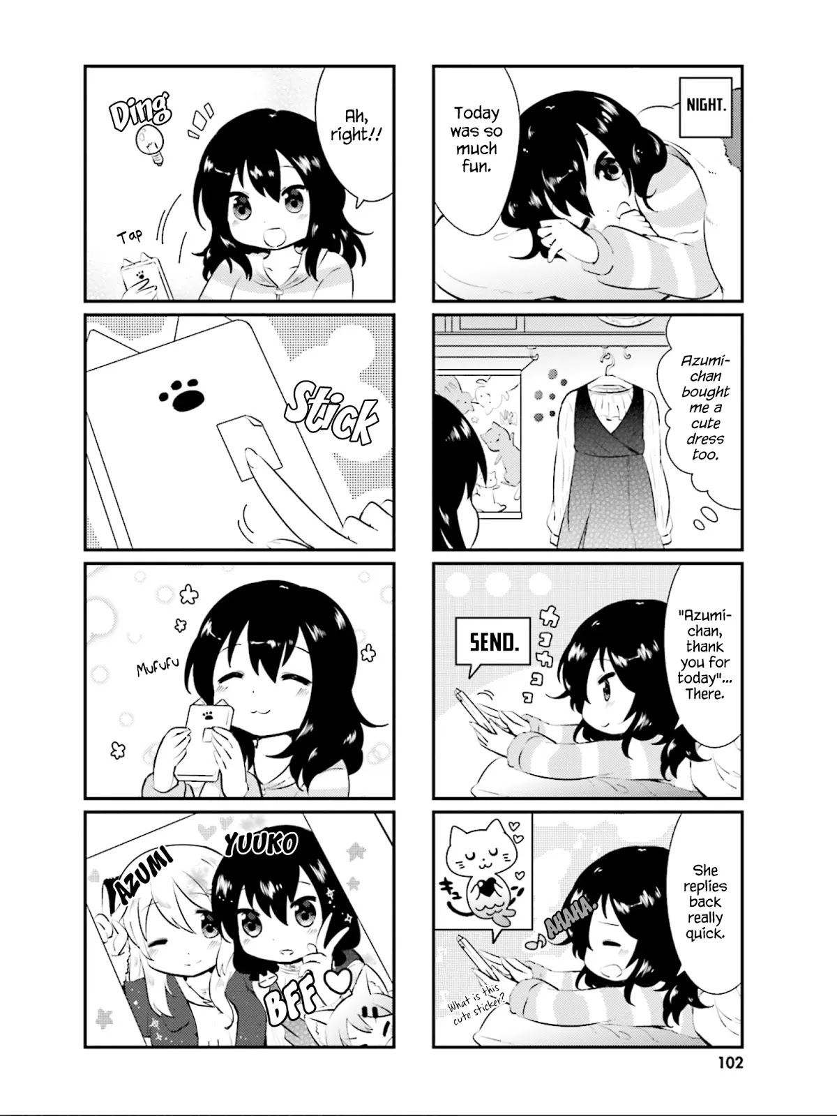 Nyanko Days Chapter 10 page 9 - Chapter 10: 2 Girls + 1 Cat Shopping