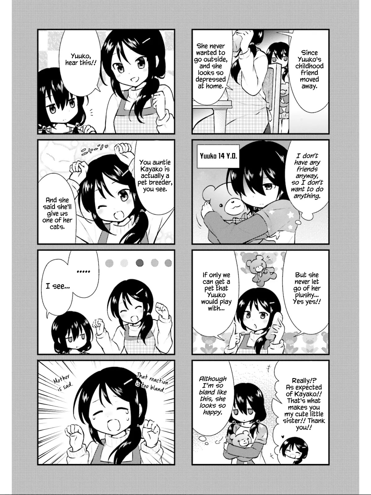 Nyanko Days Chapter 11 page 3 - Chapter 11: How I Met My Maa