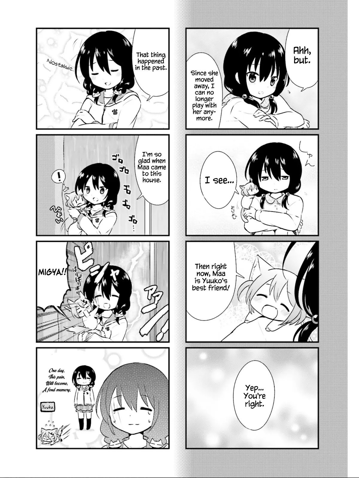 Nyanko Days Chapter 11 page 7 - Chapter 11: How I Met My Maa
