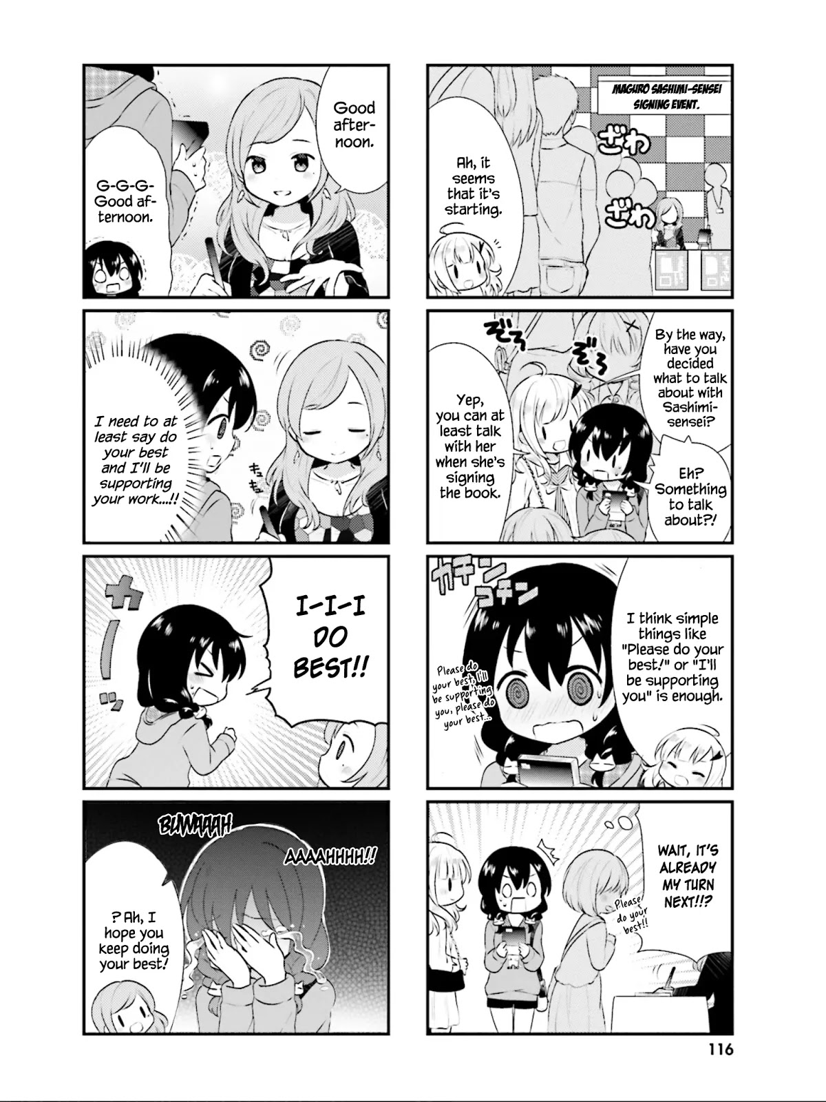 Nyanko Days Chapter 12 page 5 - Chapter 12: Going to a Signing Event