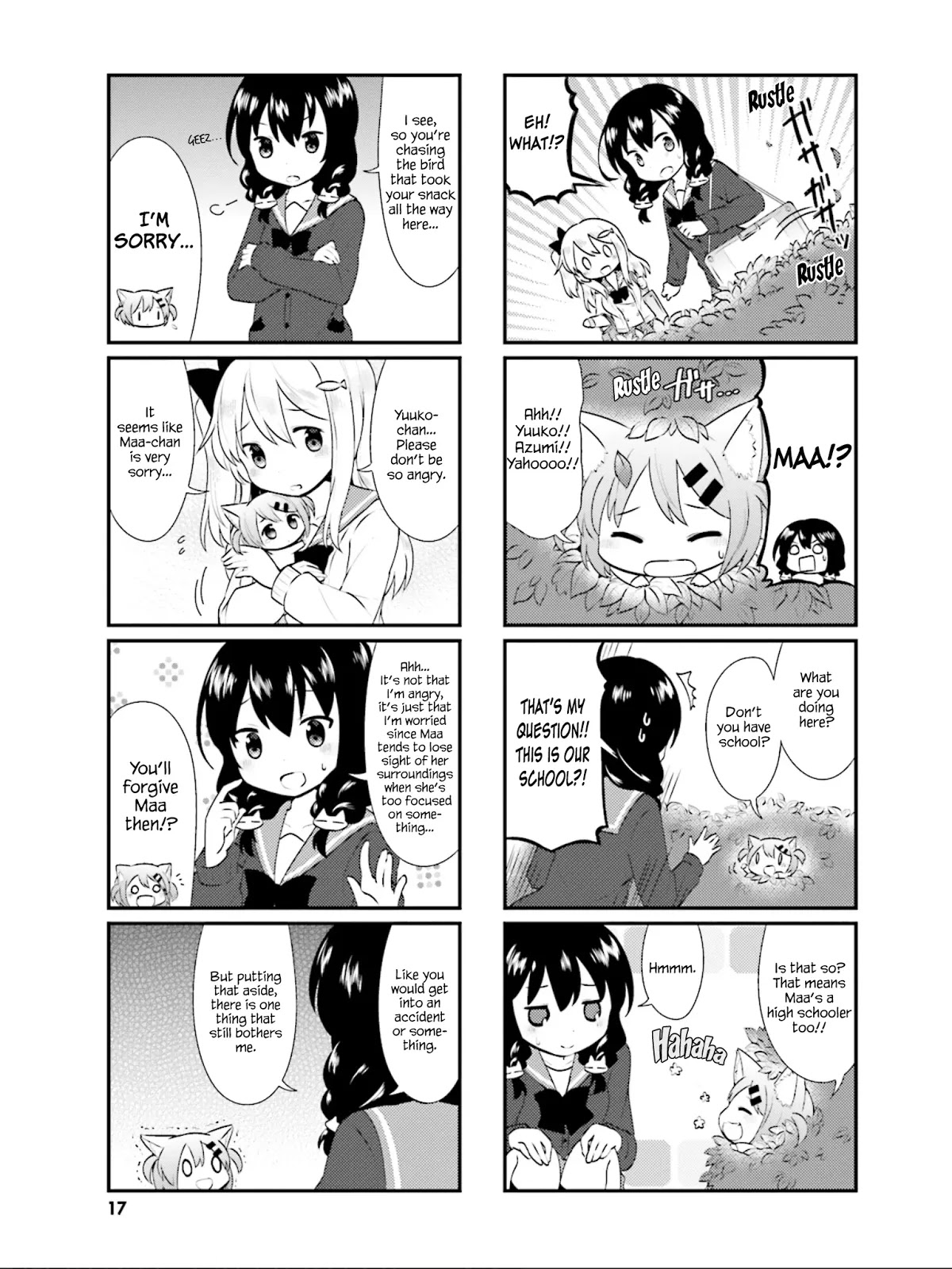 Nyanko Days Chapter 15 page 6 - Chapter 15: Maa's Drawing