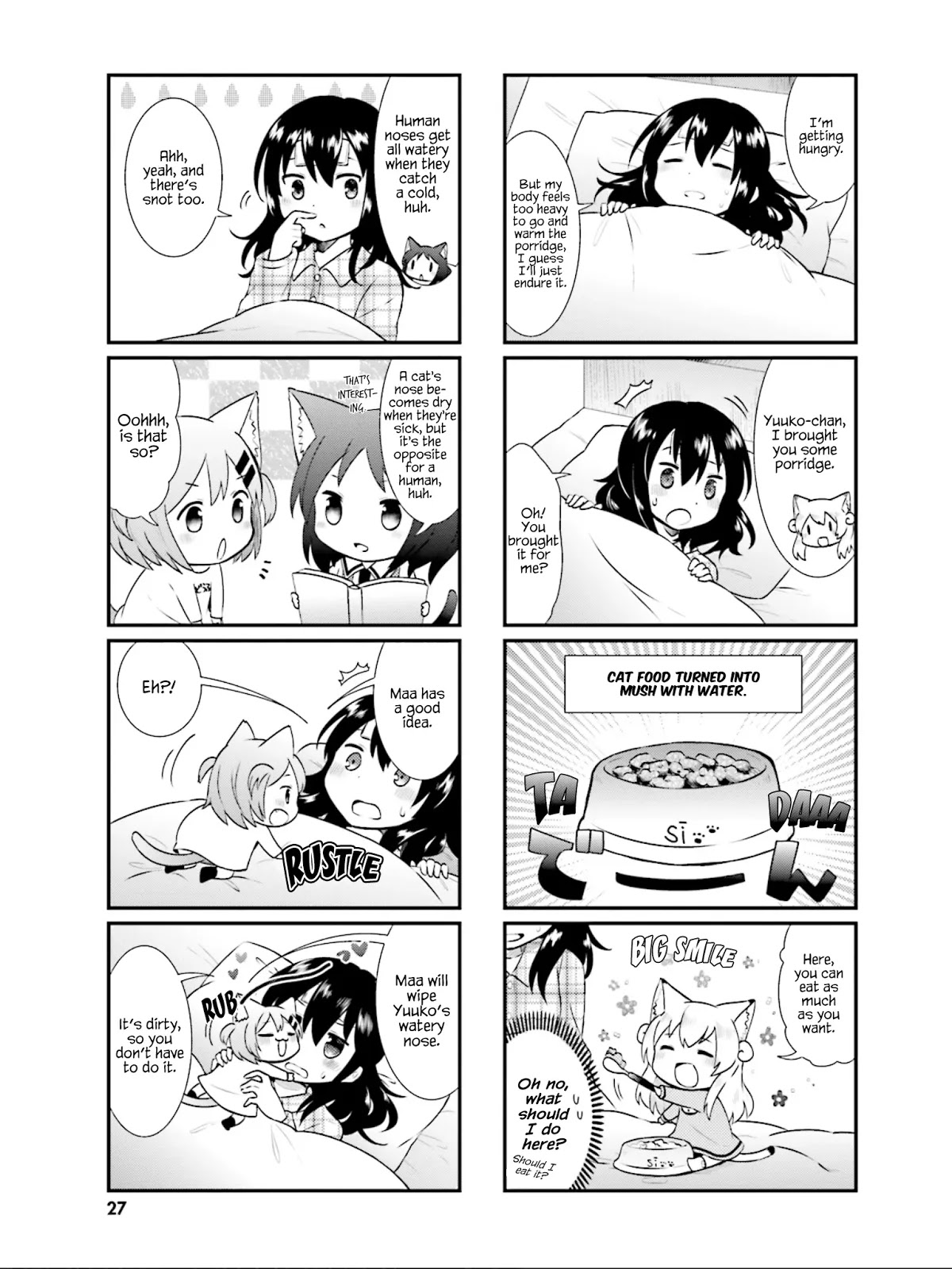 Nyanko Days Chapter 16 page 6 - Chapter 16: Cat Nurse?!!