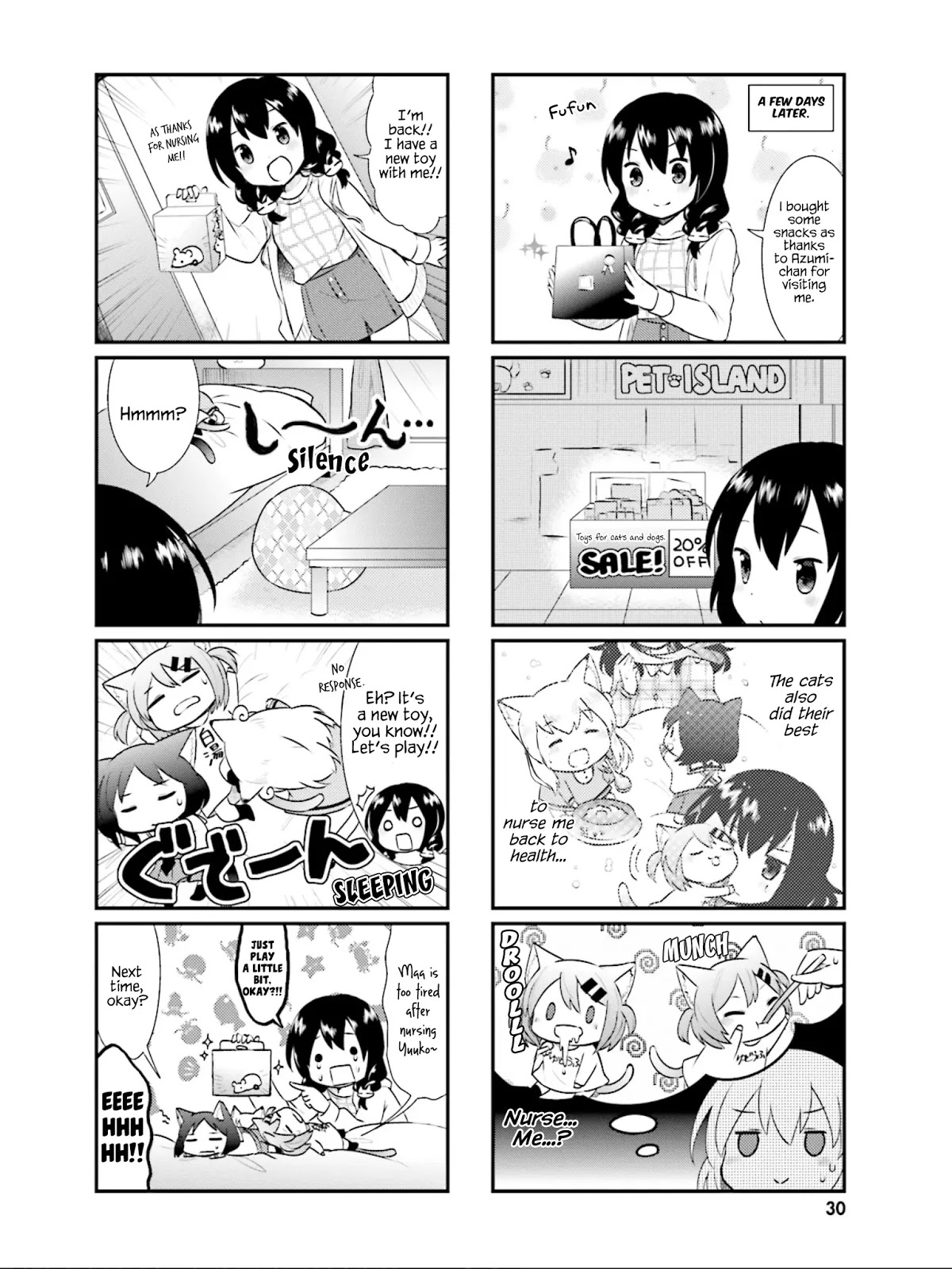 Nyanko Days Chapter 16 page 9 - Chapter 16: Cat Nurse?!!