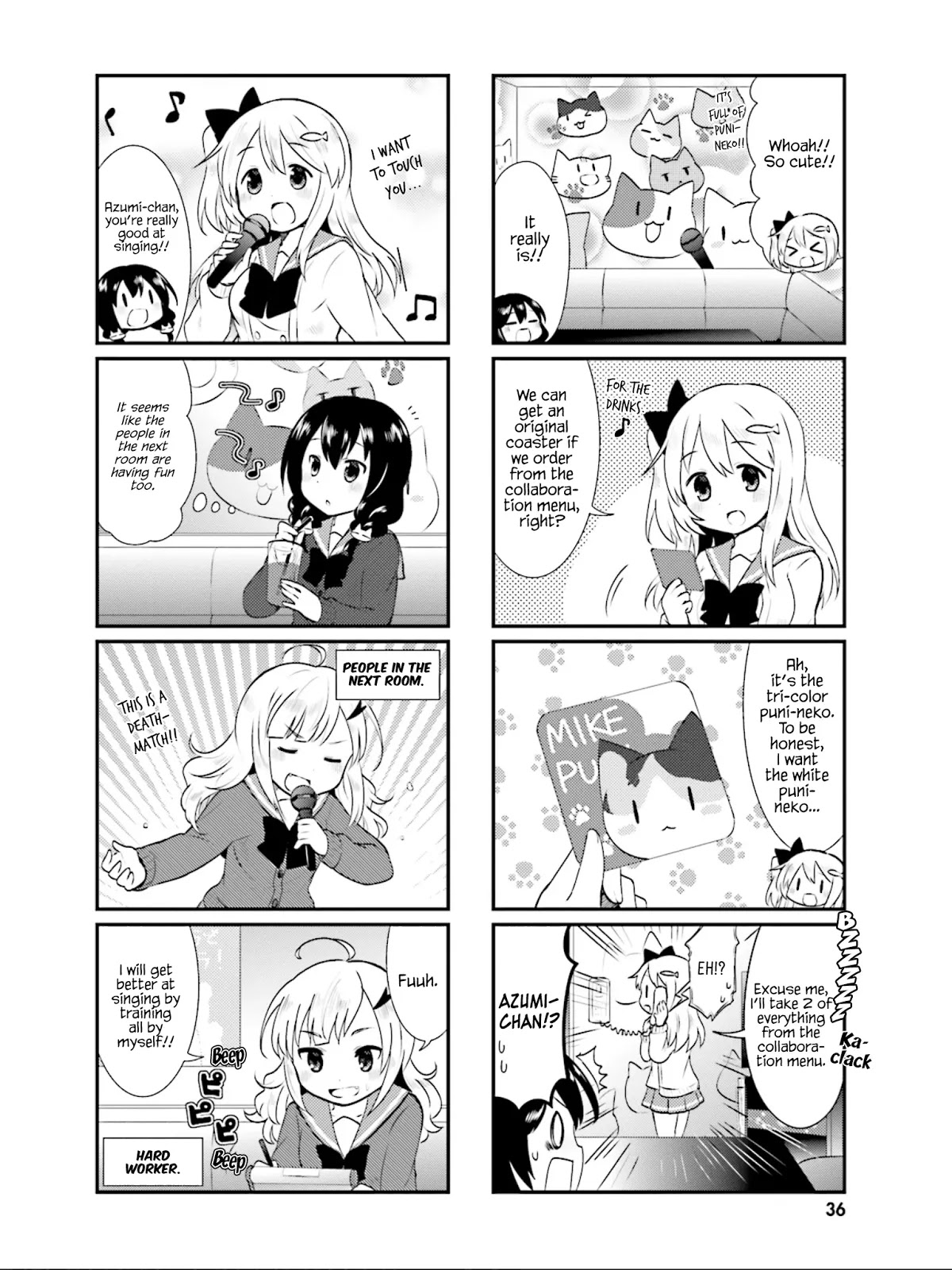 Nyanko Days Chapter 17 page 5 - Chapter 17: After School Karaoke