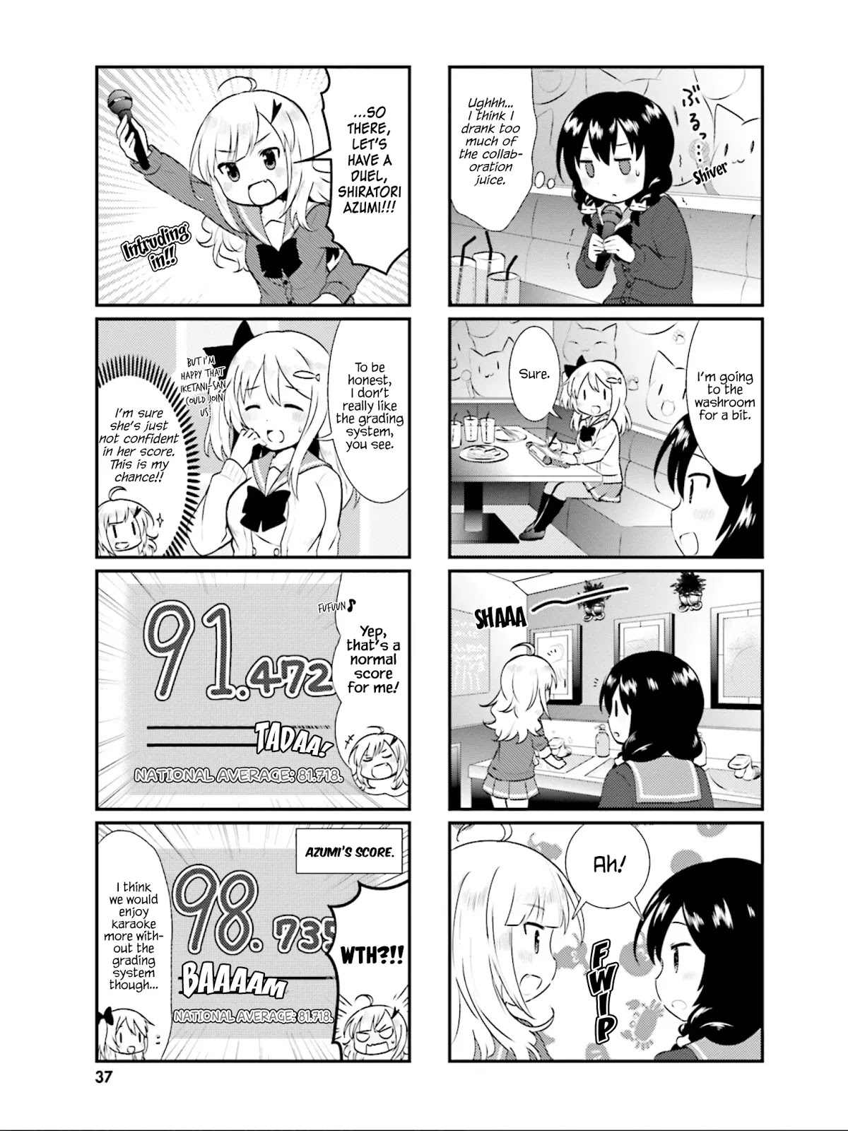 Nyanko Days Chapter 17 page 6 - Chapter 17: After School Karaoke