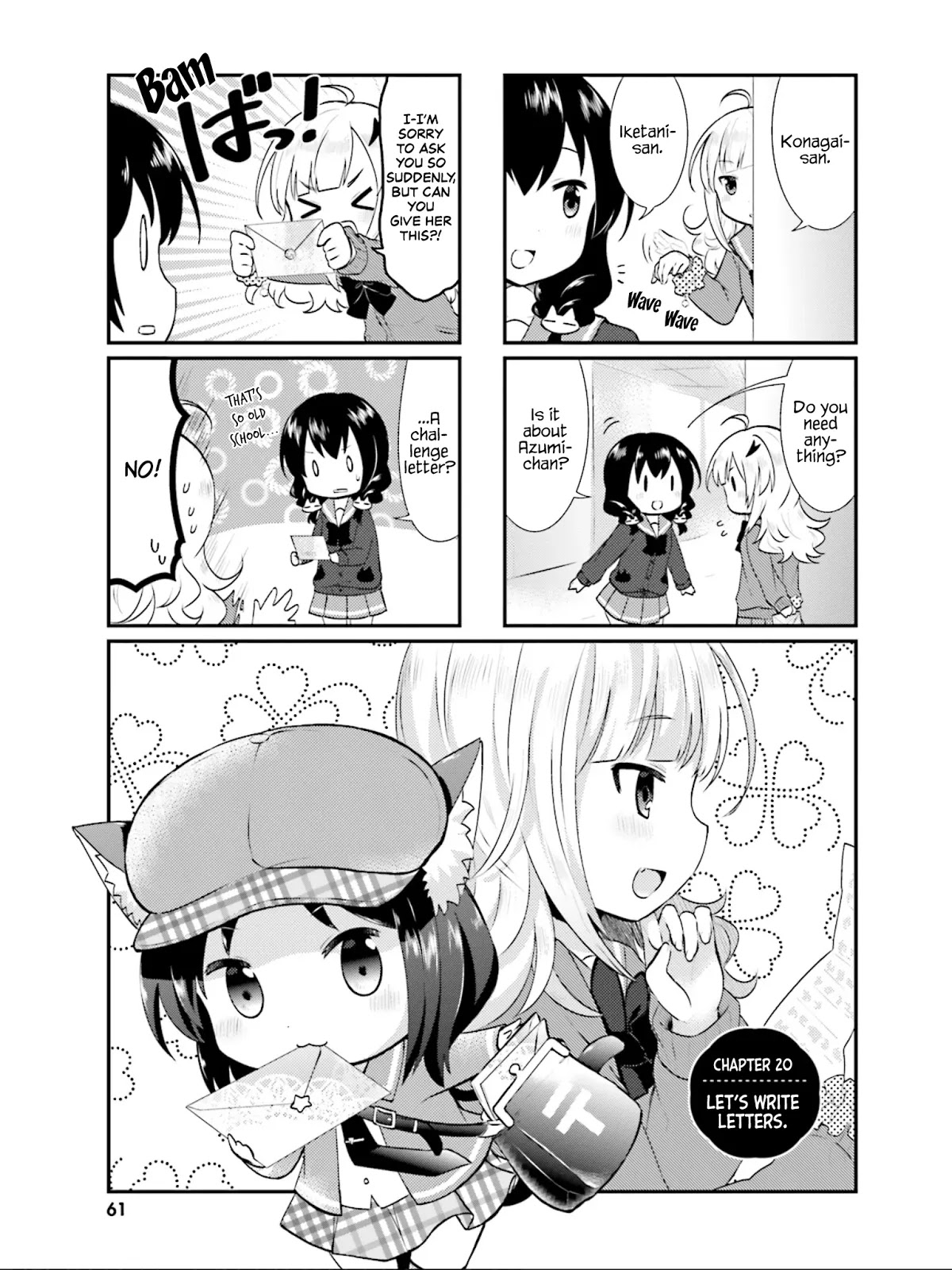 Nyanko Days Chapter 20 page 2 - Chapter 20: Let's Write Letters