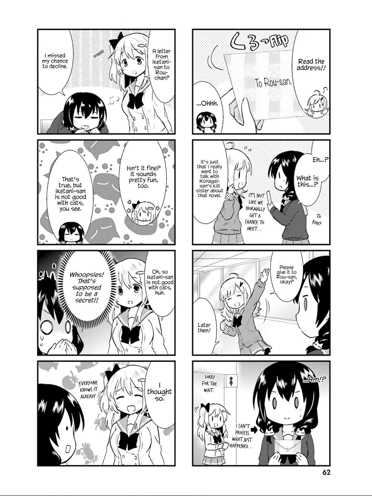 Nyanko Days Chapter 20 page 3 - Chapter 20: Let's Write Letters