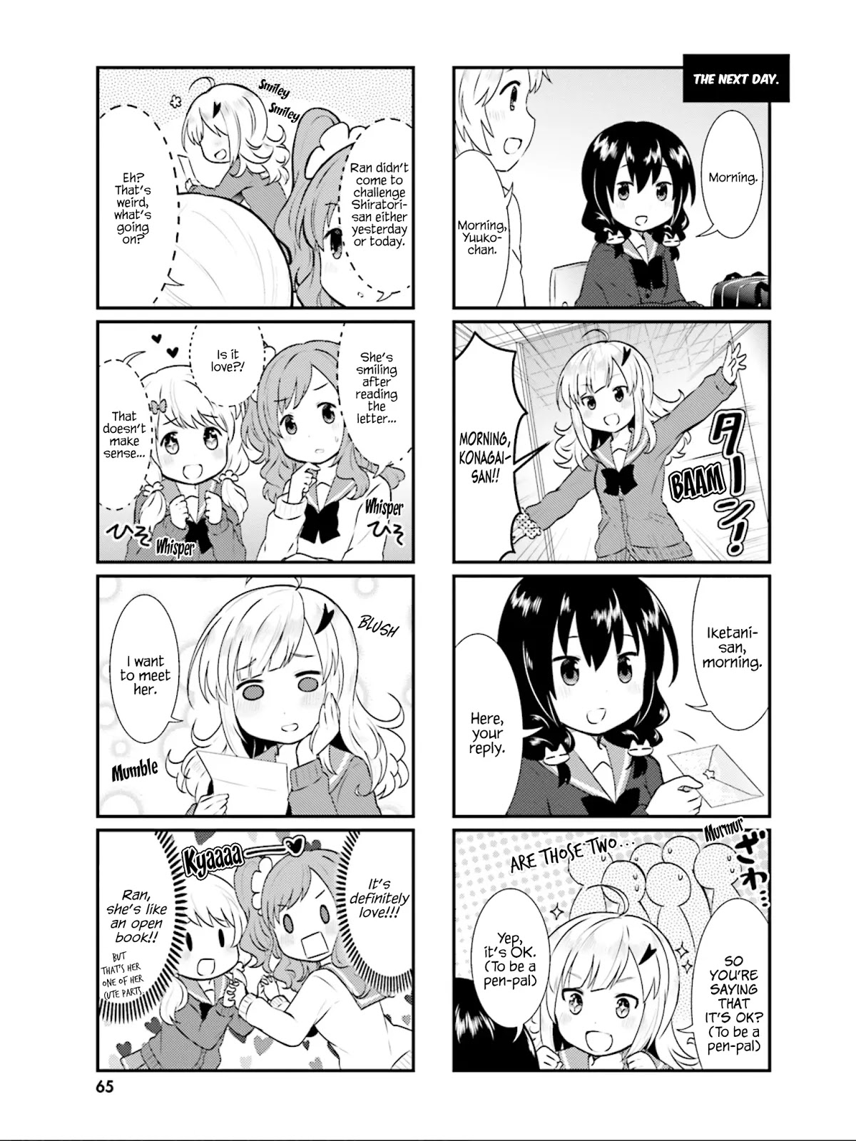 Nyanko Days Chapter 20 page 6 - Chapter 20: Let's Write Letters