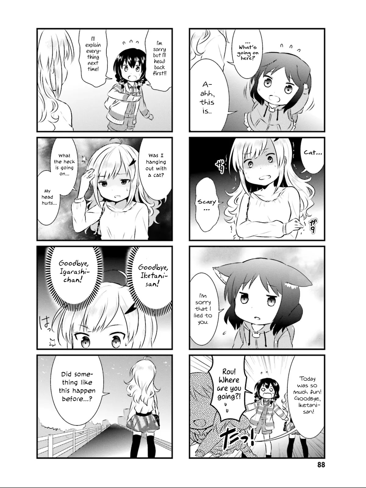 Nyanko Days Chapter 22 page 9 - Chapter 22: Rou's Exciting First Meeting